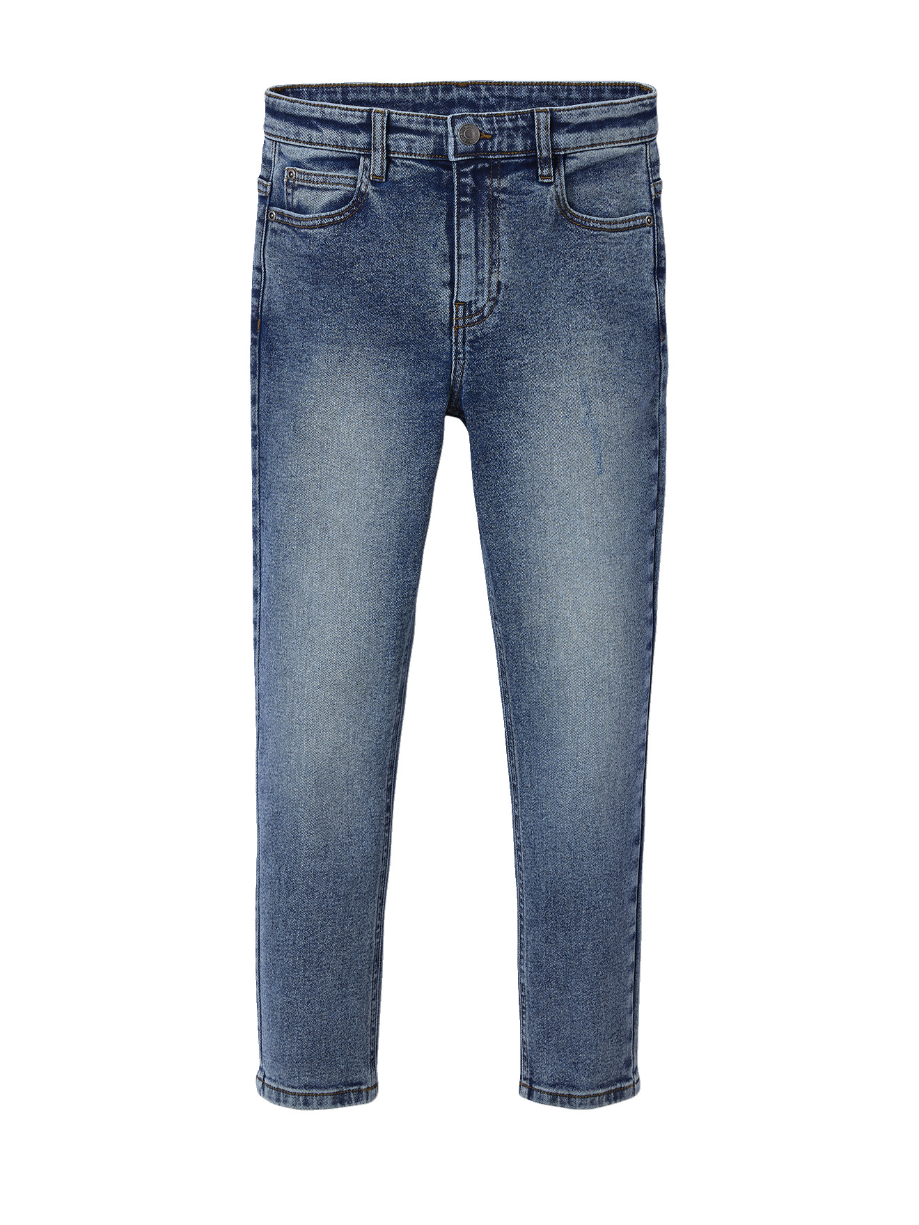 Jean slim effet destroy, JONEN