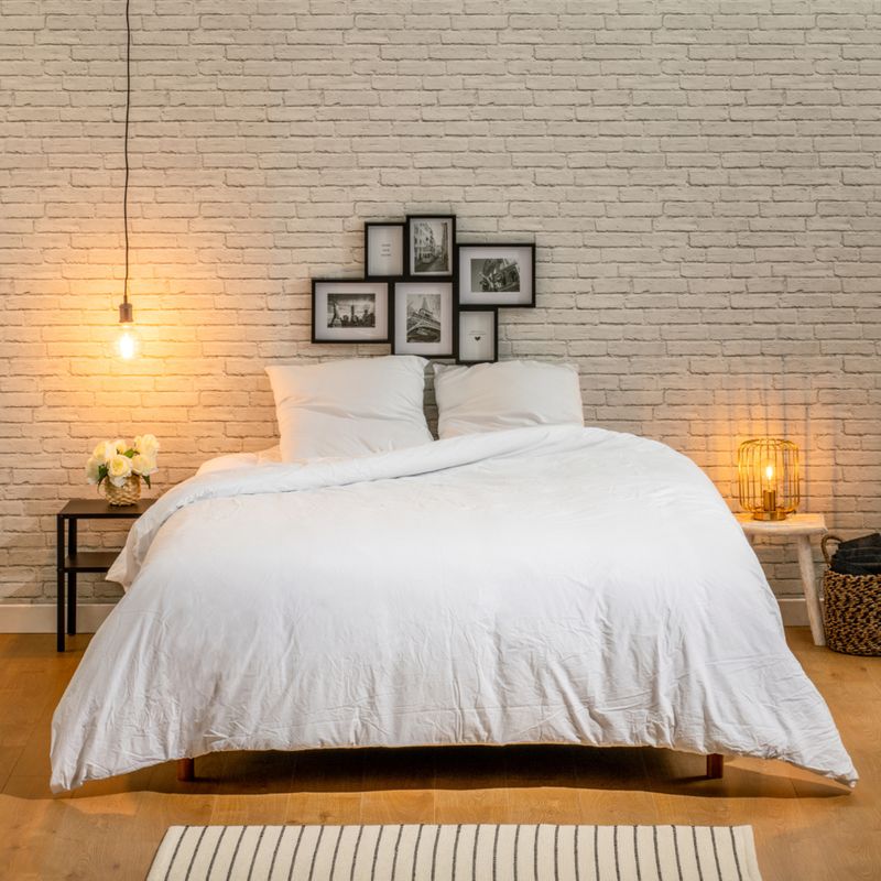 couette 350g/m2 avec systeme d'accroche pour housse