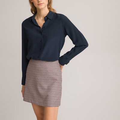 Silk Long Sleeve Shirt LA REDOUTE COLLECTIONS