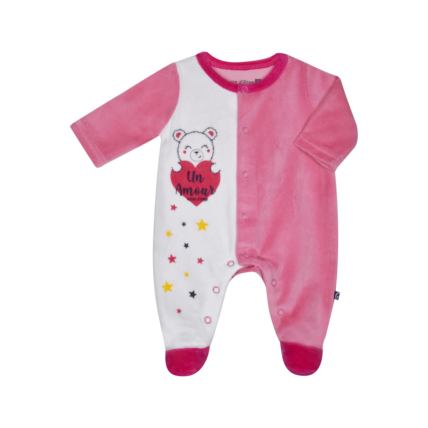 Pyjama naissance franceline, SUCRE D'ORGE