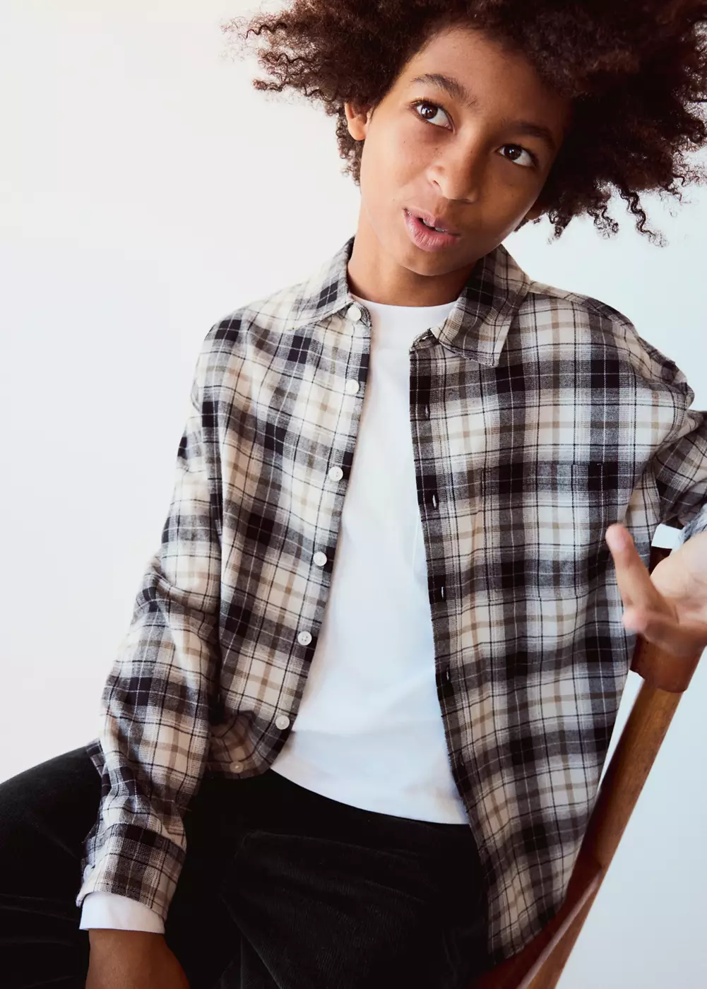 Chemise flanelle à carreaux, MANGO KIDS