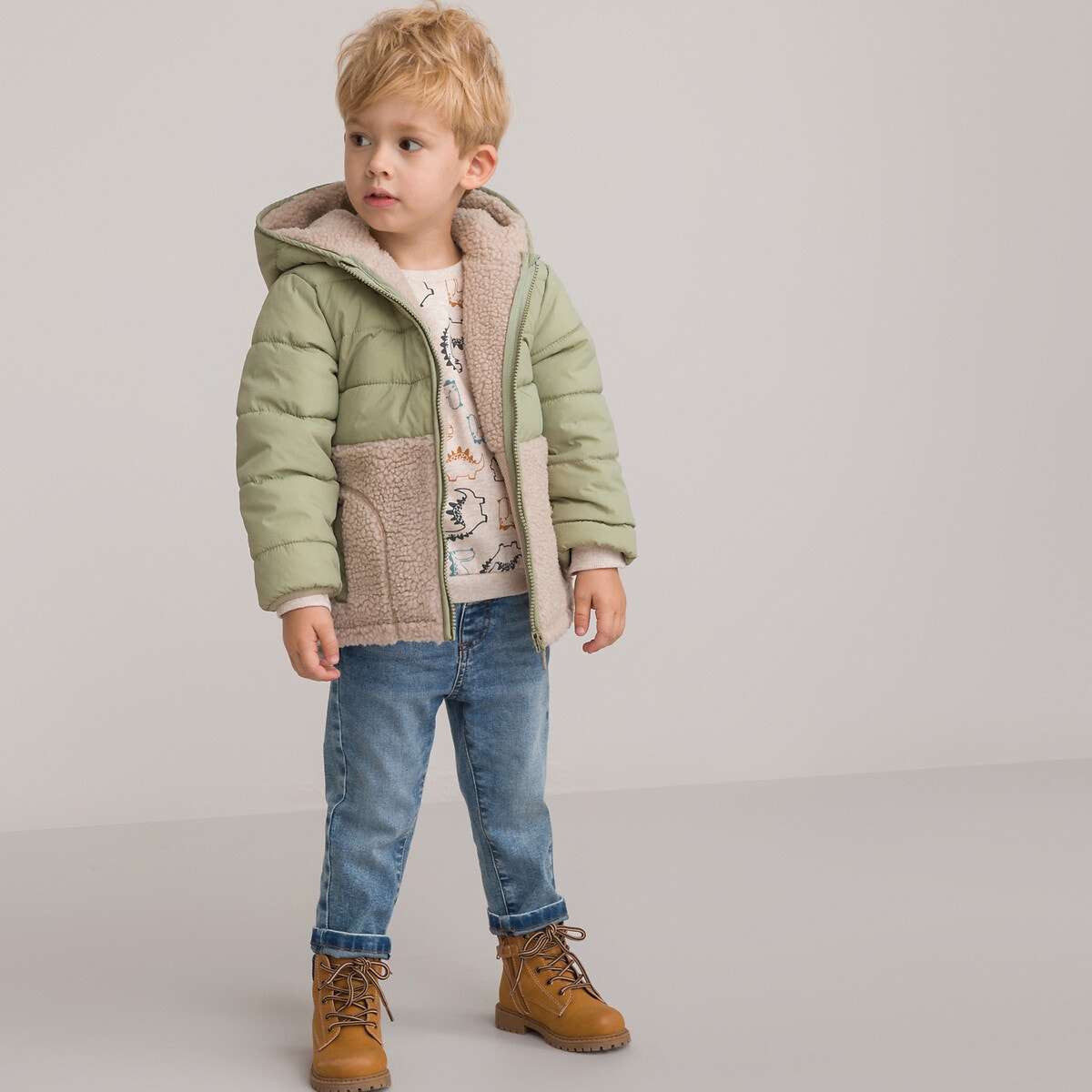 Blouson hiver outlet garcon 4 ans