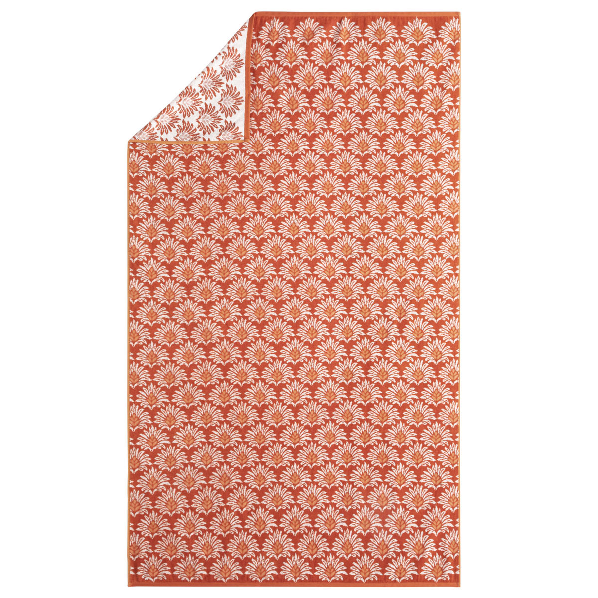 Drap de plage imprimé en jacquard de coton, 400gr/m², MAYA, ESSIX