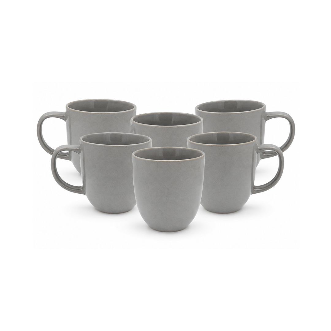 Lot de 6 mugs, GALET, ARTIME