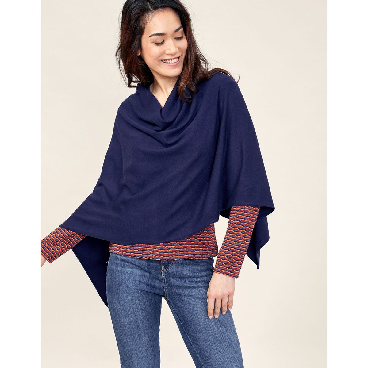 Poncho femme la redoute clearance