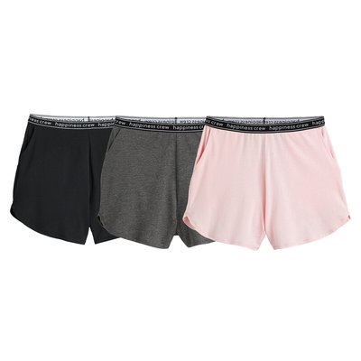 Confezione da 3 shorts LA REDOUTE COLLECTIONS