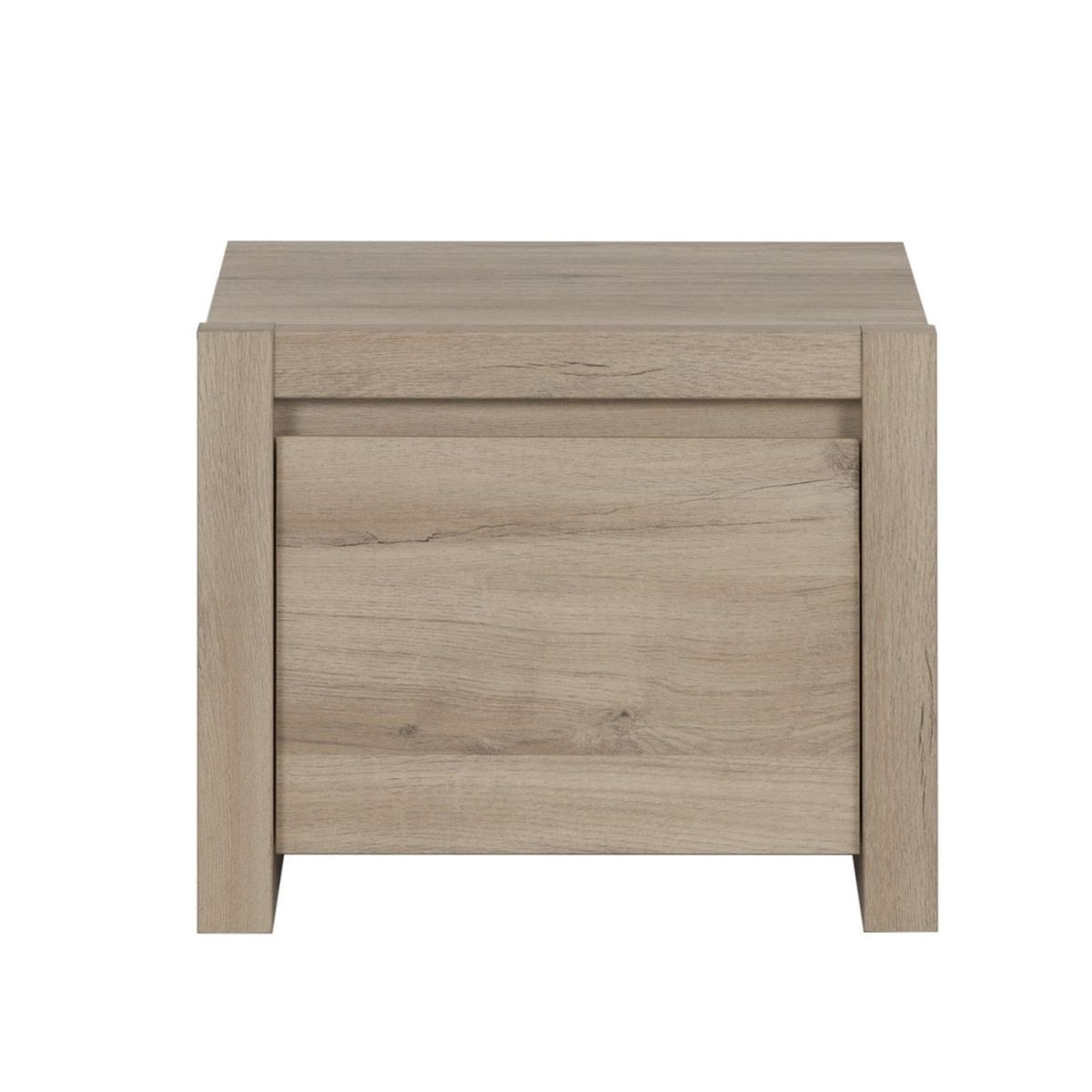 chevet une porte couleur chene ethan - fabrication francaise