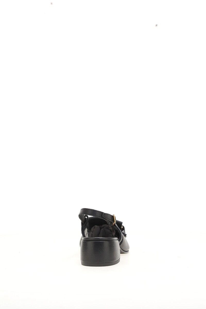 MJUS Bailarinas slingback en punta de piel — photo 4