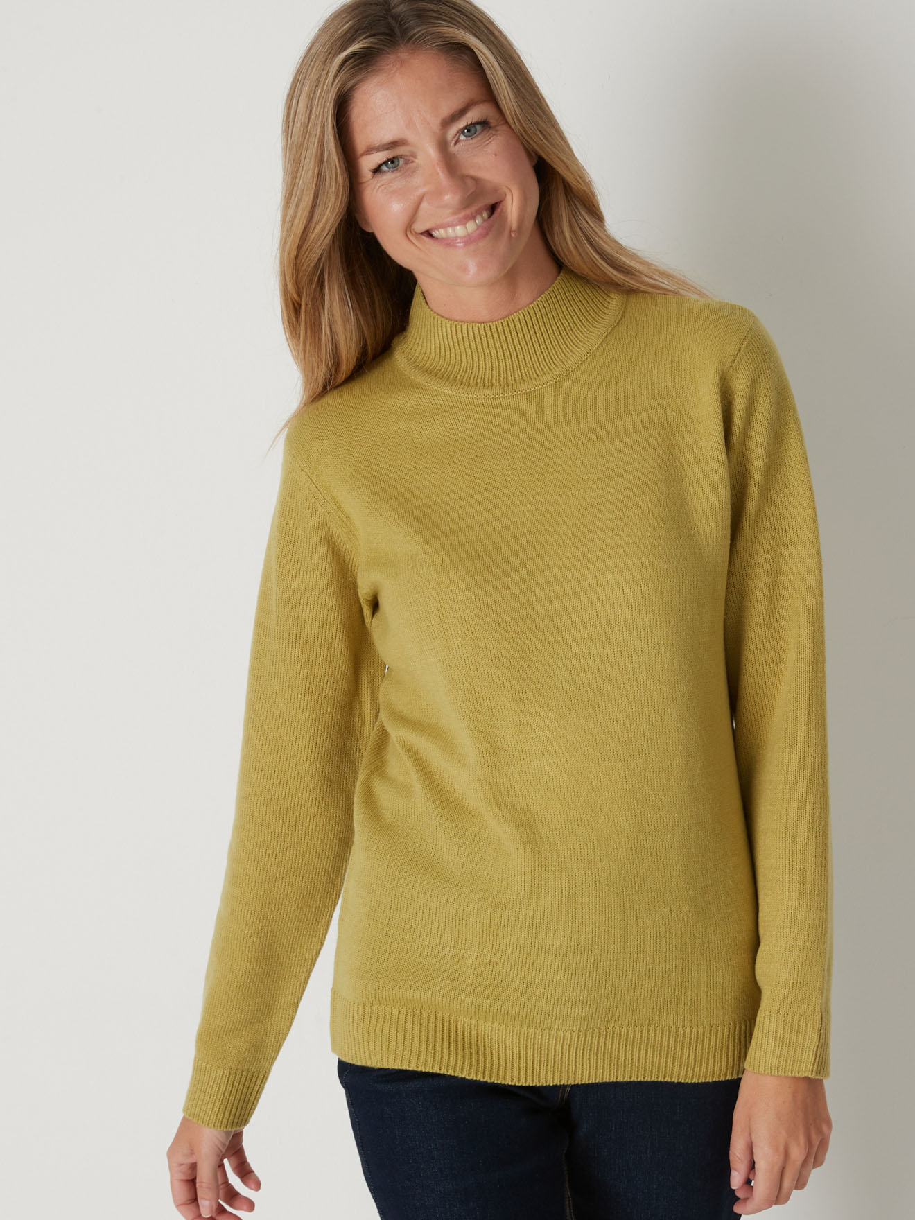 Pull manches longues col montant, DAXON