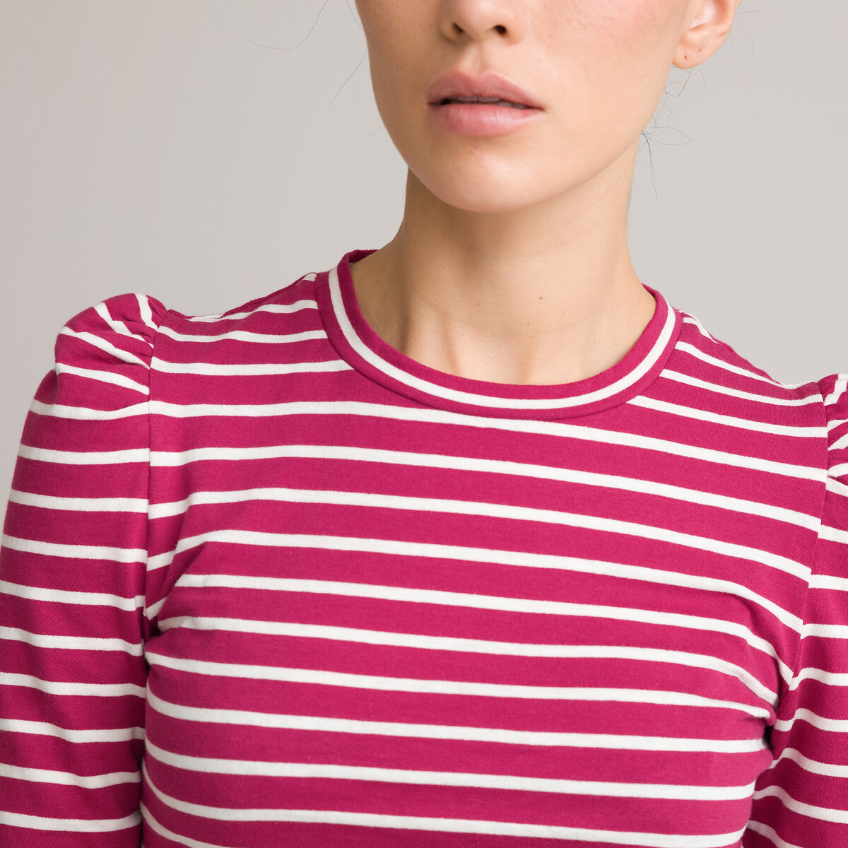 Organic cotton breton striped t-shirt 