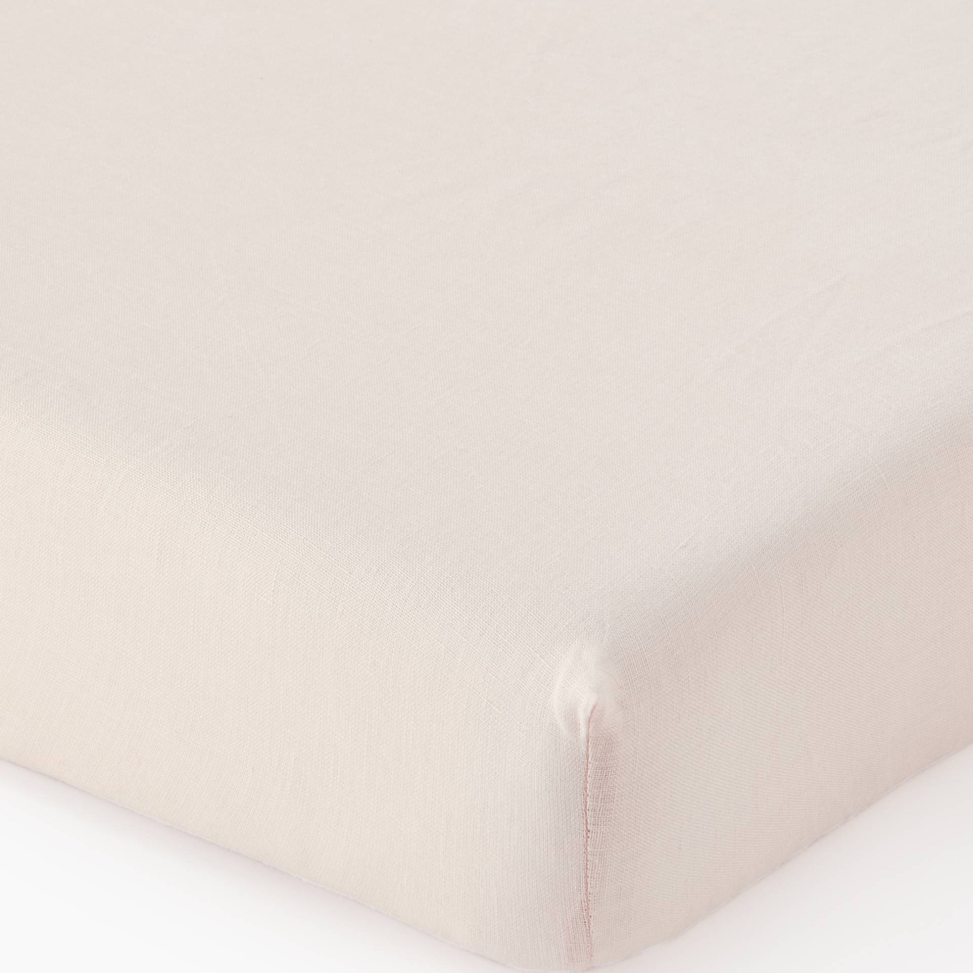 Drap housse, 100% lin, Exclusivité web, MONOPRIX