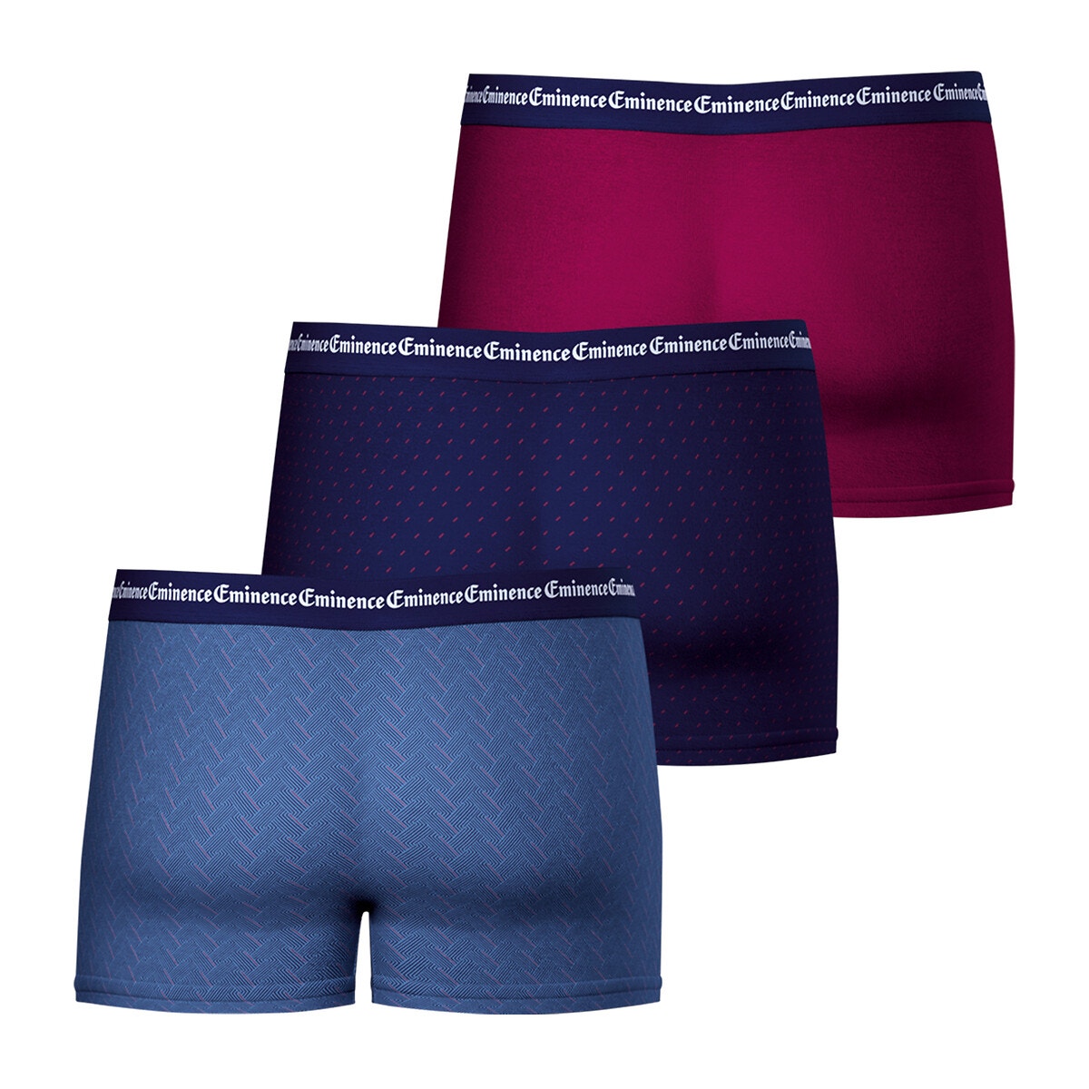 Lot de 3 boxers business print Eminence La Redoute