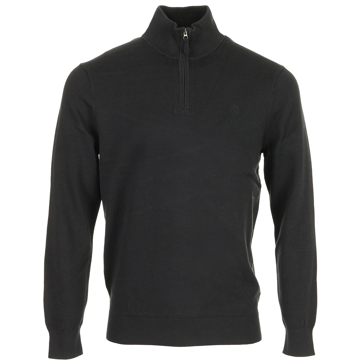 Pull WILLIAMS RIVER COTTON 1/4 ZIP SWEATER, TIMBERLAND