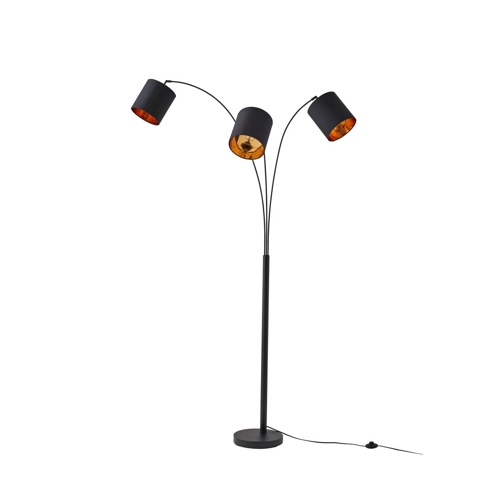 Lampadaire en métal moderne, Nanika, LINDBY