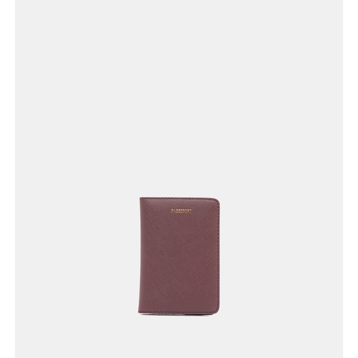 Le Tanneur Porte Passeport Portefeuille protège Passeport Camille en Toile enduite Homme.