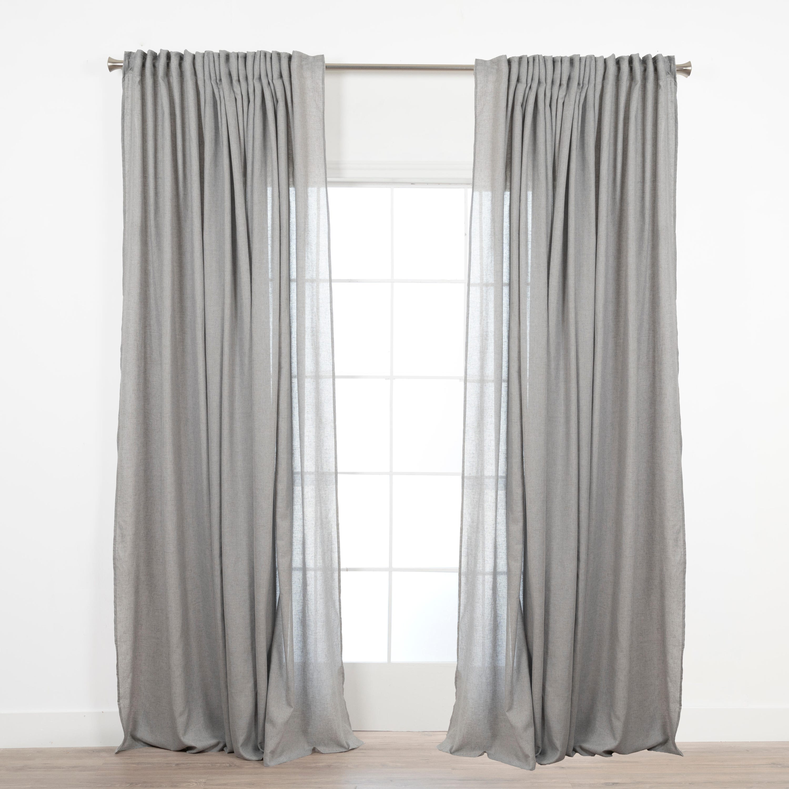 Rideau tamisant en polyester et lin, AYDEN, INSPIRE