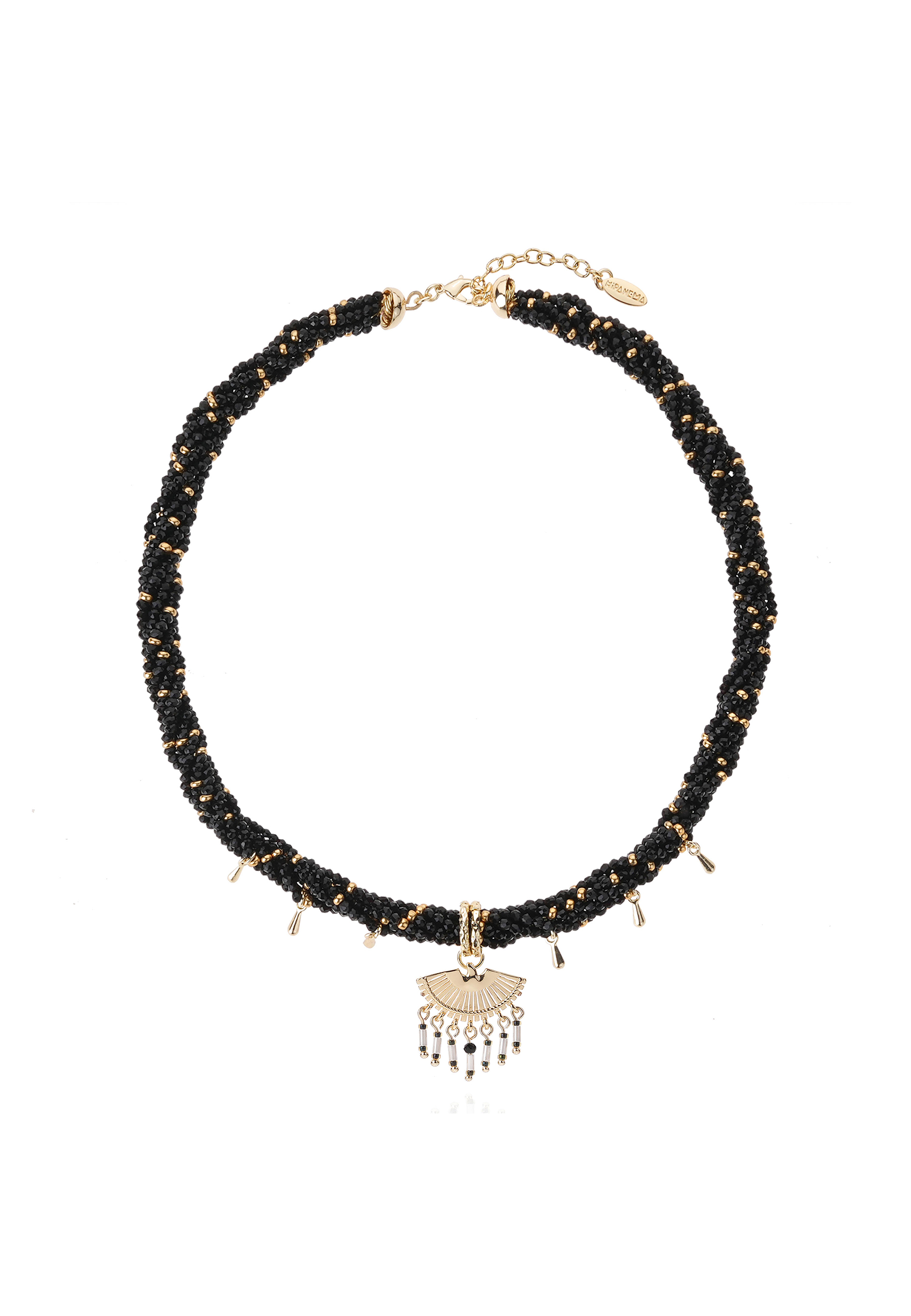 Collier de perles avec pampilles et pendentif BILKIS, HIPANEMA
