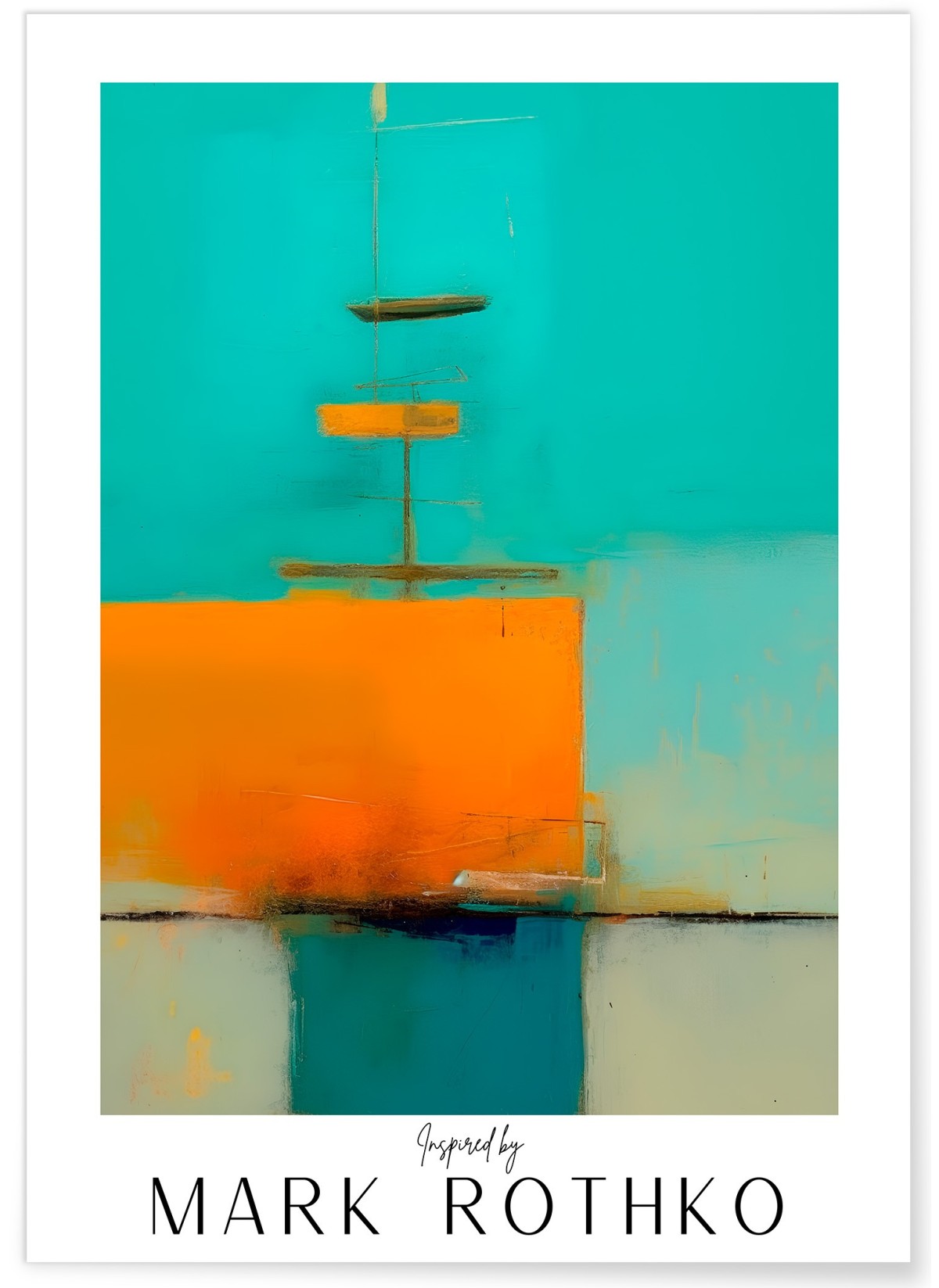 Affiche Mark Rothko n°4, L'AFFICHERIE