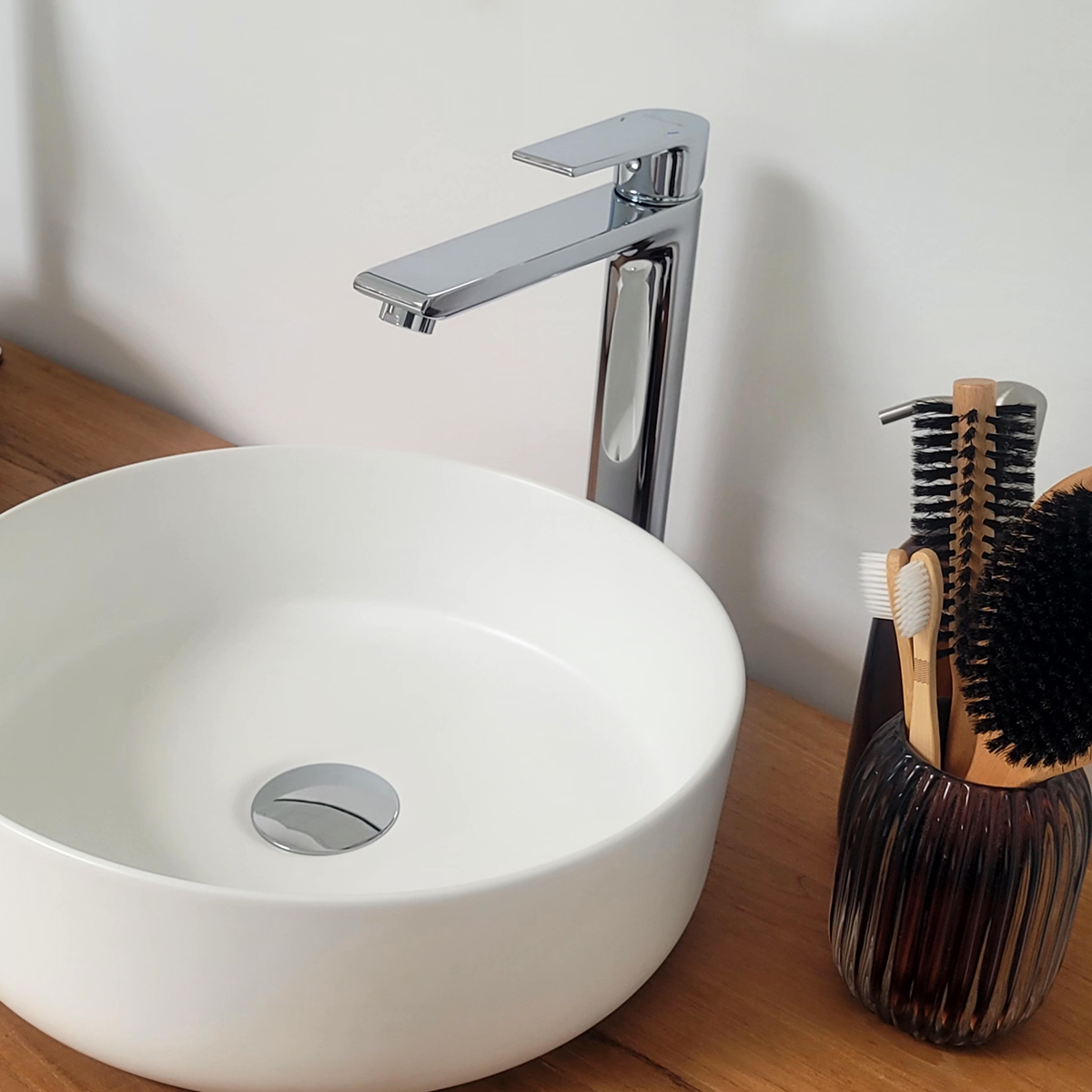 Mitigeur de lavabo chromé, Salto, OCEAN LINE