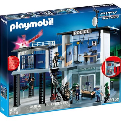 Playmobil 71395 commissariat de police avec système d'alarme PLAYMOBIL