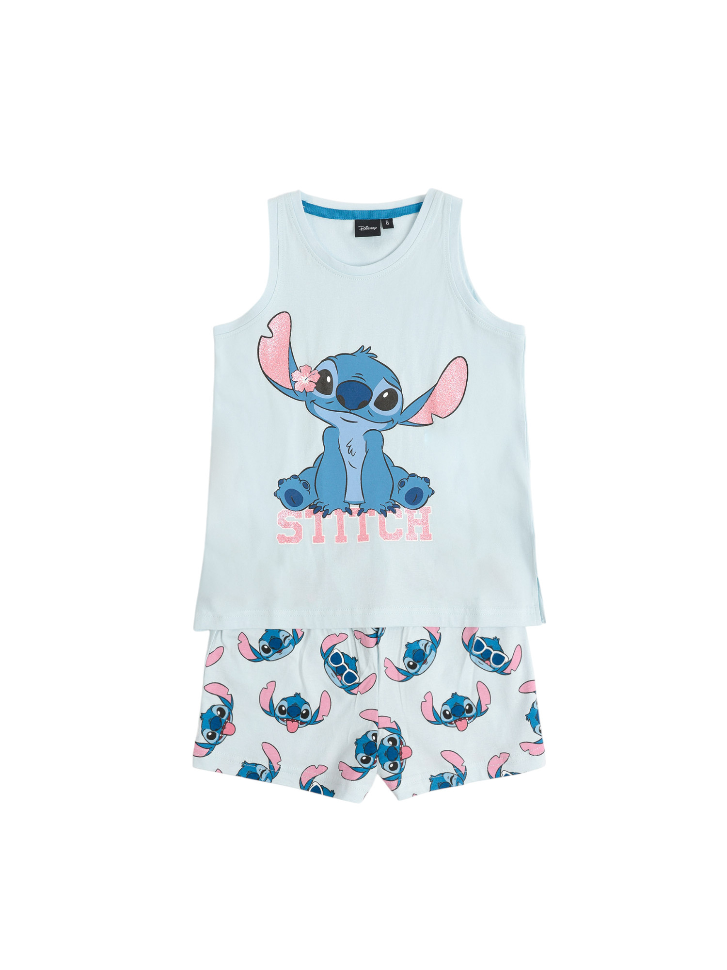 Pyjama short débardeur Stitches Disney, ADMAS