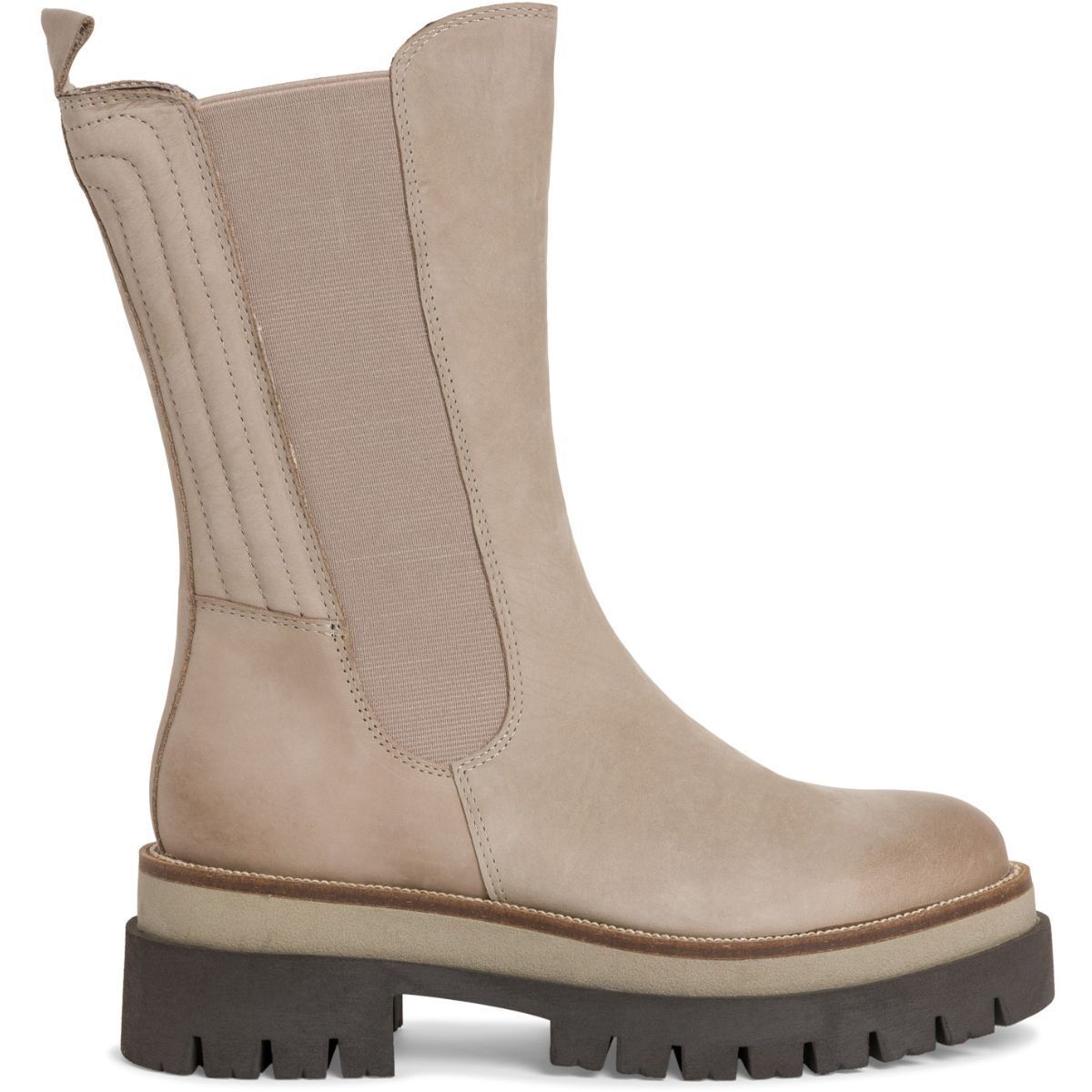 marco tozzi chelsea boots taupe