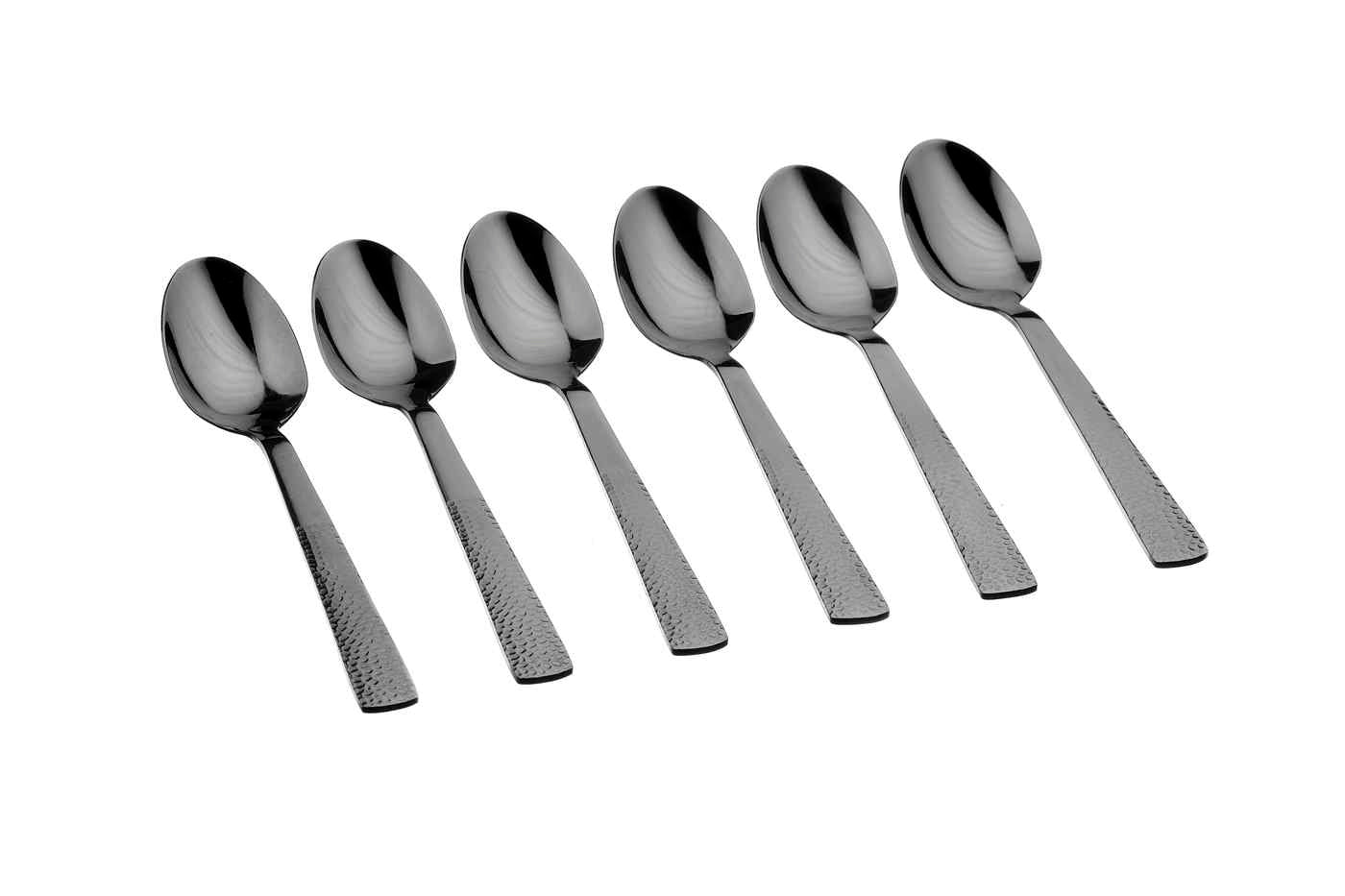 Lot de 6 petites cuillères en inox, NUDE, BJORN