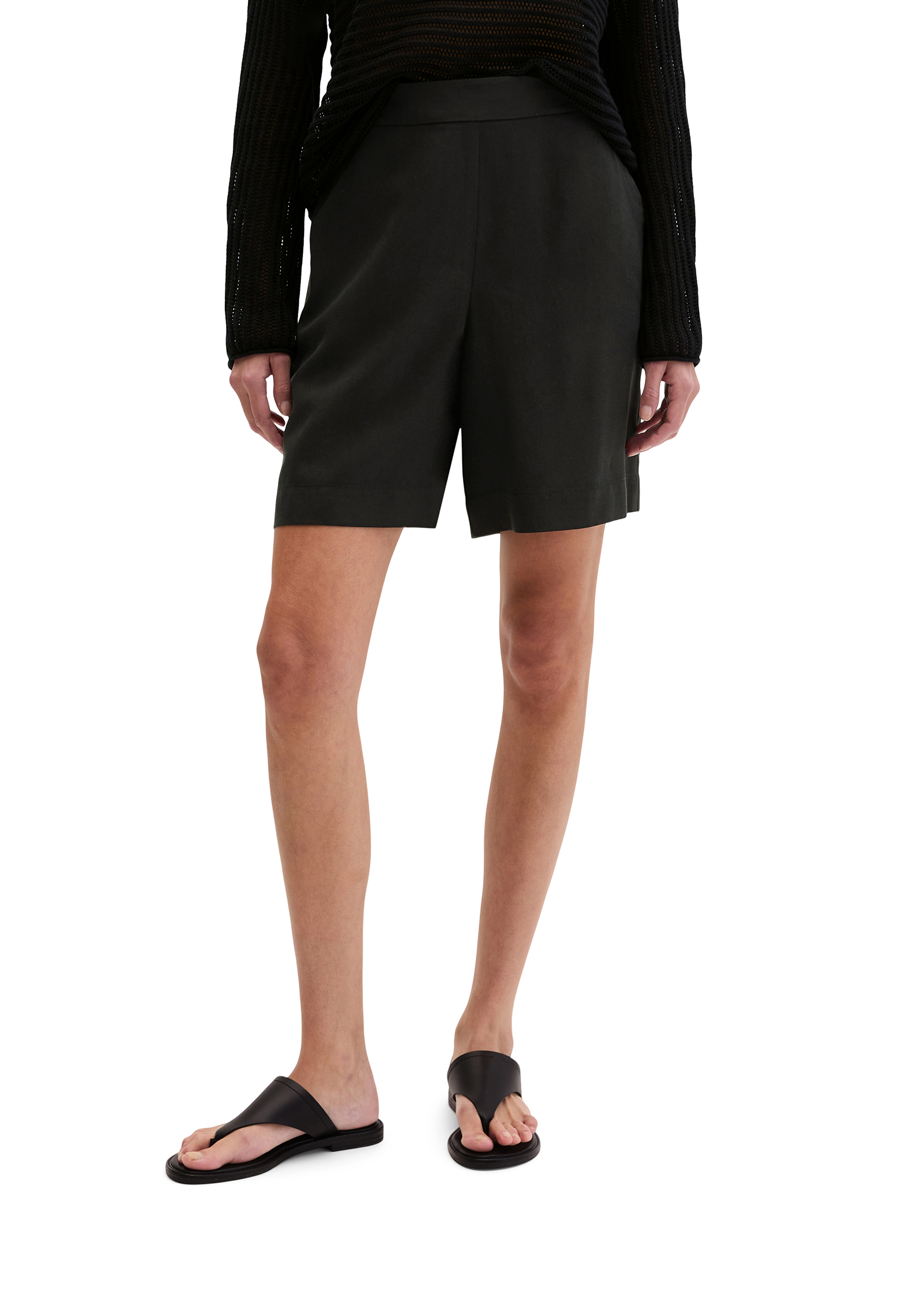 Short pull-on droit en TENCEL™ Lyocell, MARC O'POLO