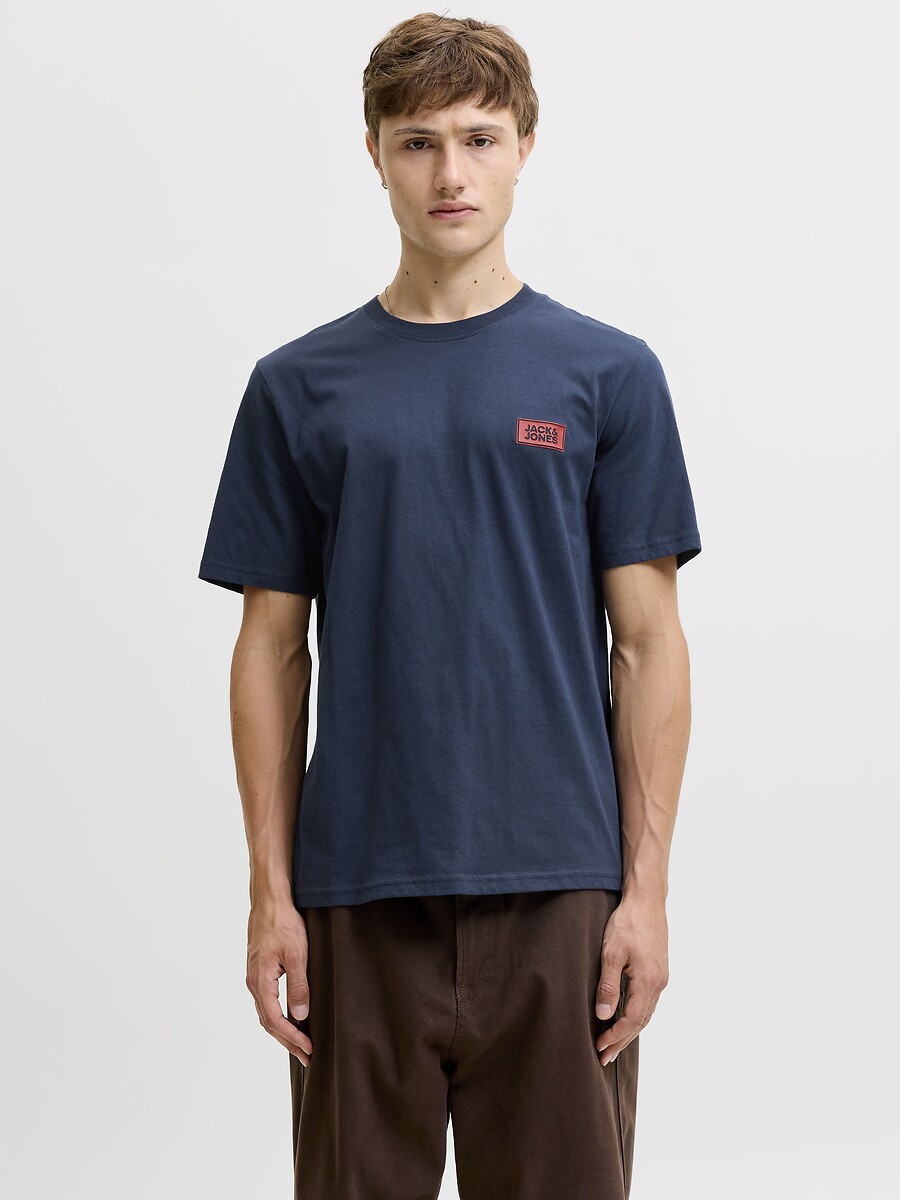 T-shirt manches courtes, col rond, Rush, JACK & JONES