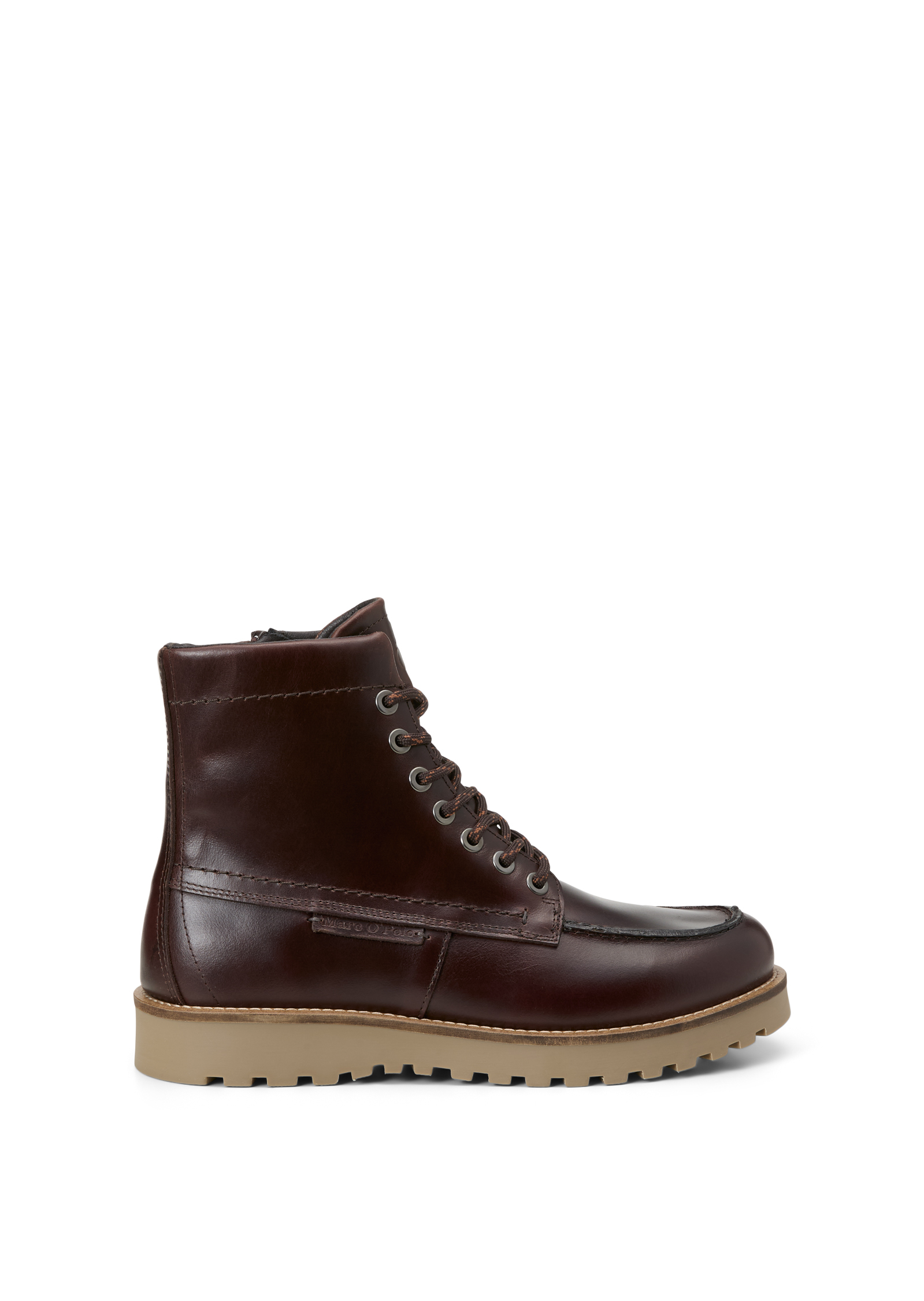 Bottes à lacets, modèle Jack avec fermeture éclair intérieure, MARC O'POLO