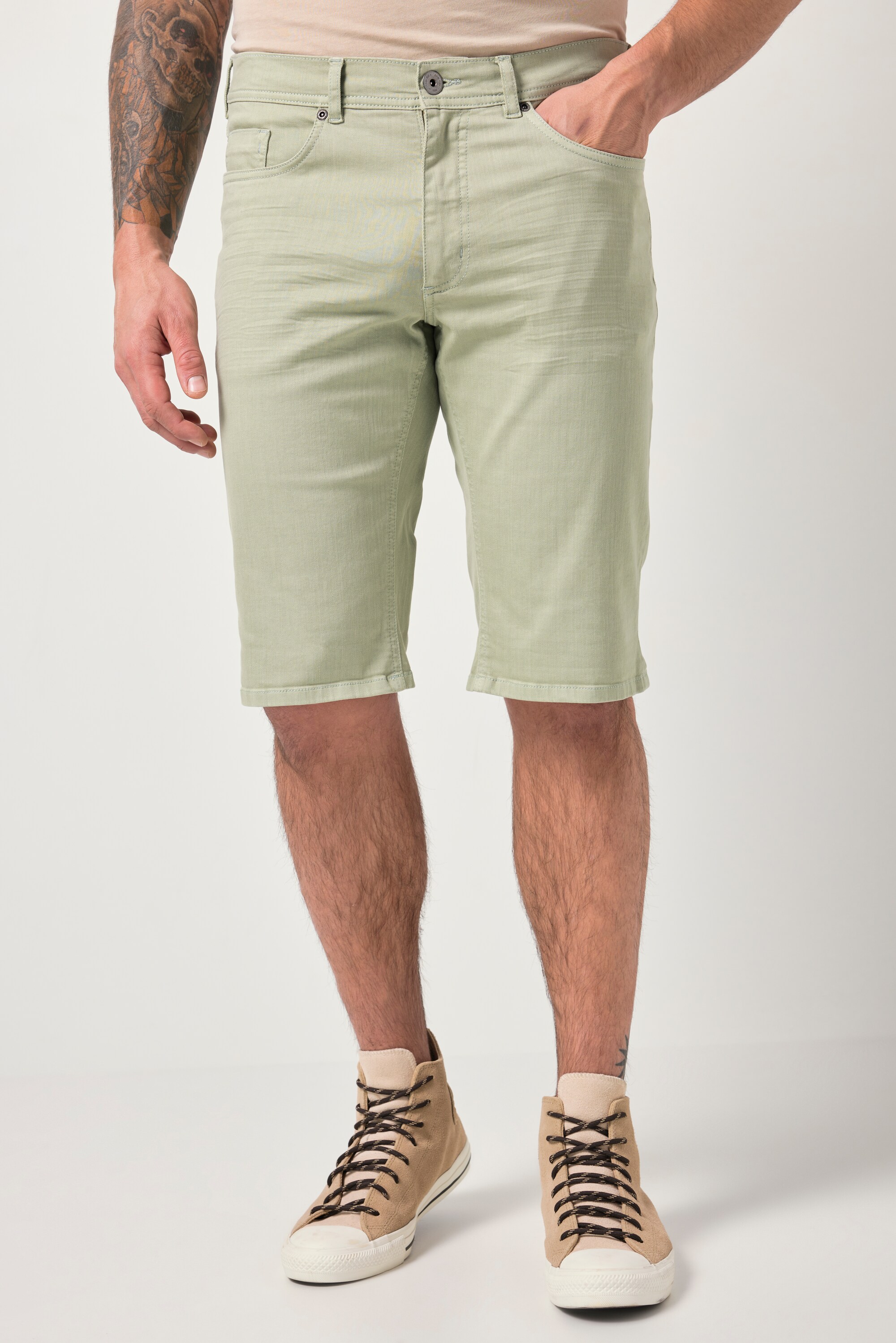 Bermuda en denim coloré, JP1880