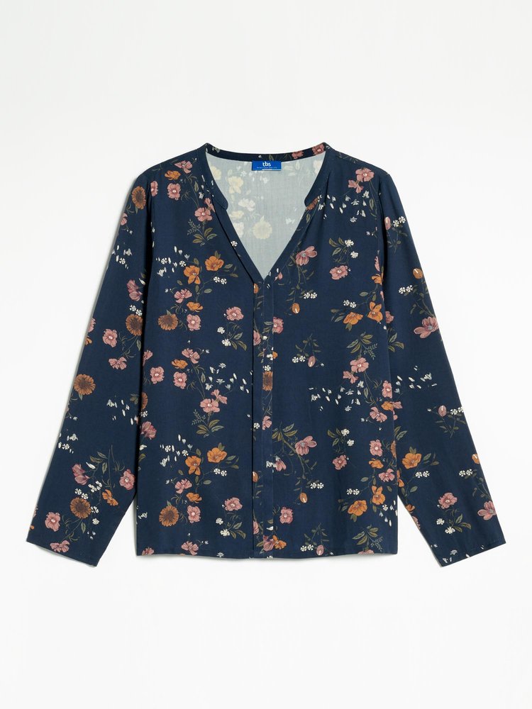 Blouse col v AGNESMIS19032, TBS