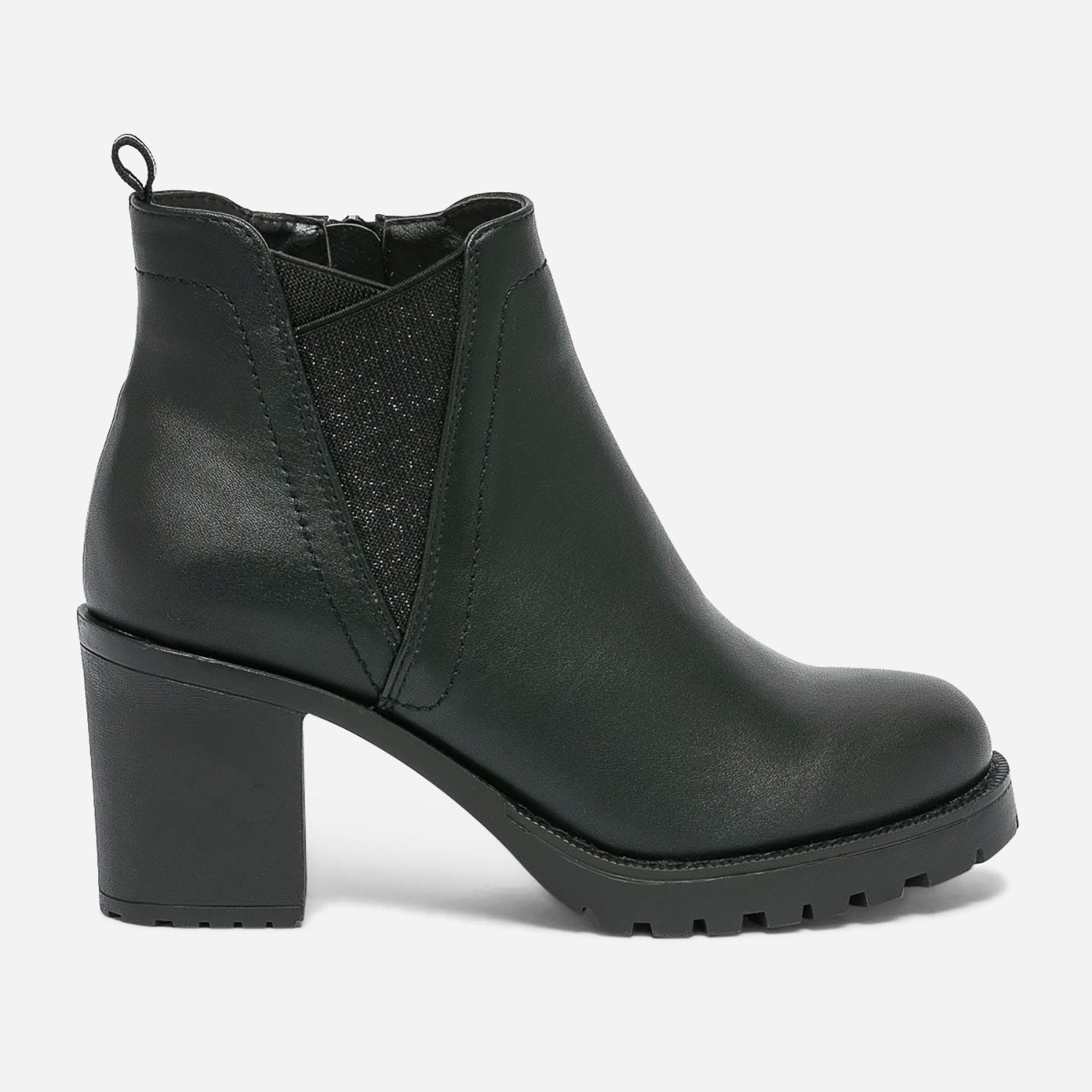 Boots À Talon MAERIO., TEXTO