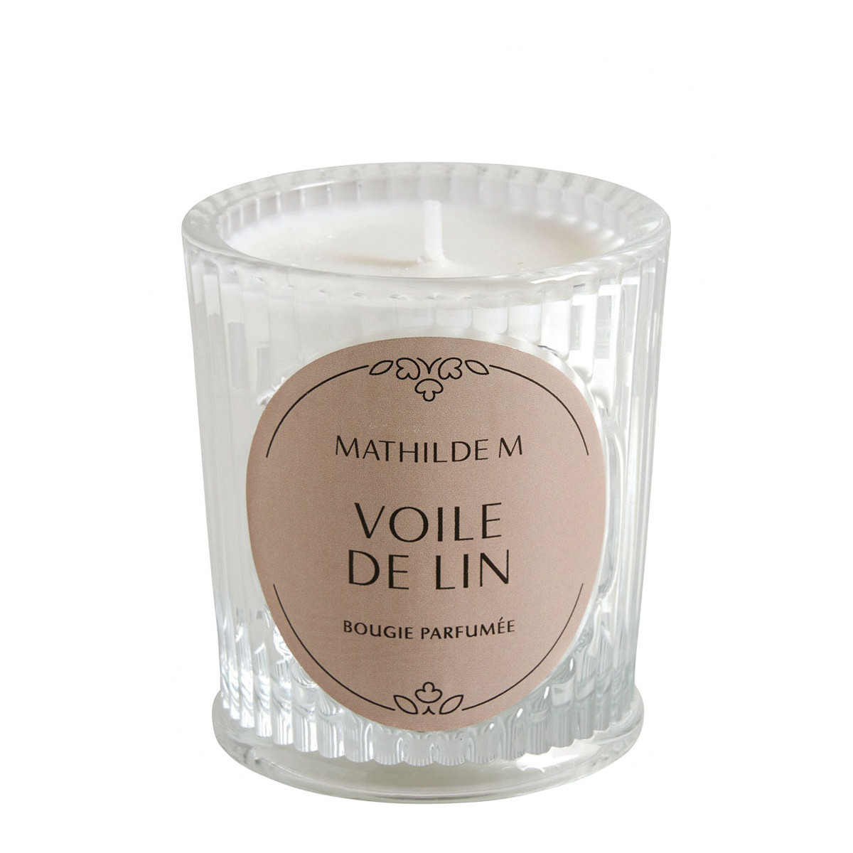 Bougie parfumée 65 g - Voile de Lin, MATHILDE M