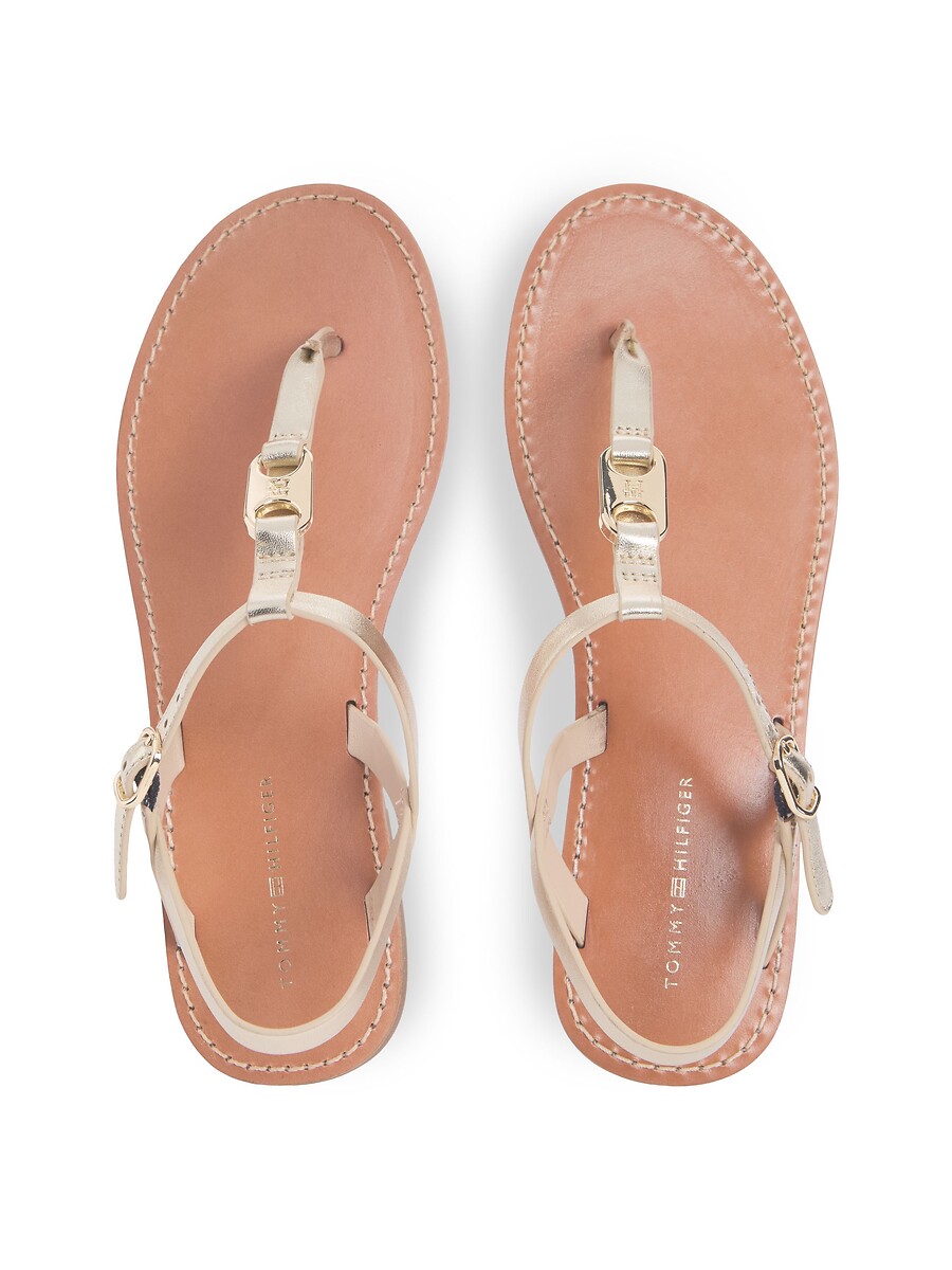 Tommy Hilfiger Sandalias planas de piel — photo 7