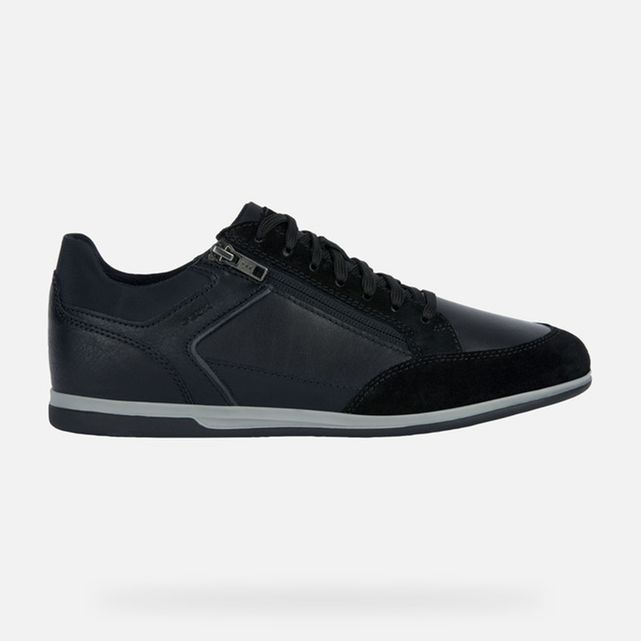 Basket noir habillé online homme