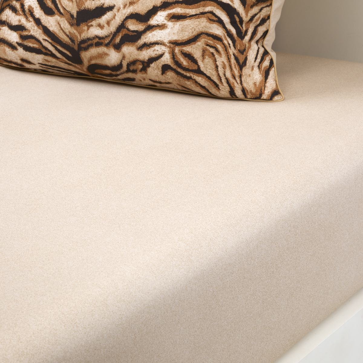 Drap housse en satin, K FAUVE, KENZO HOME