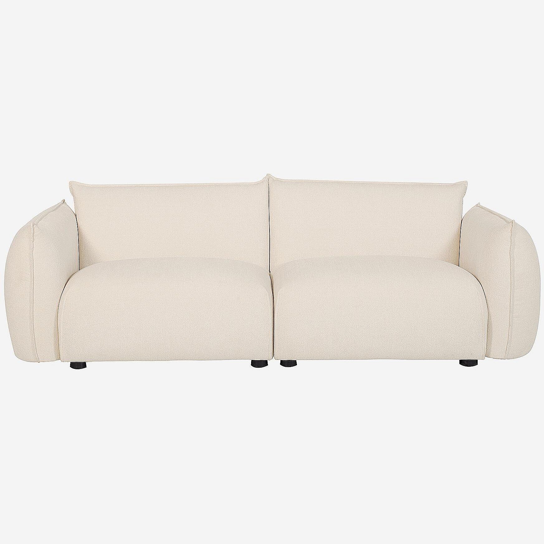 Canapé fixe polyester CELESTE, HABITAT