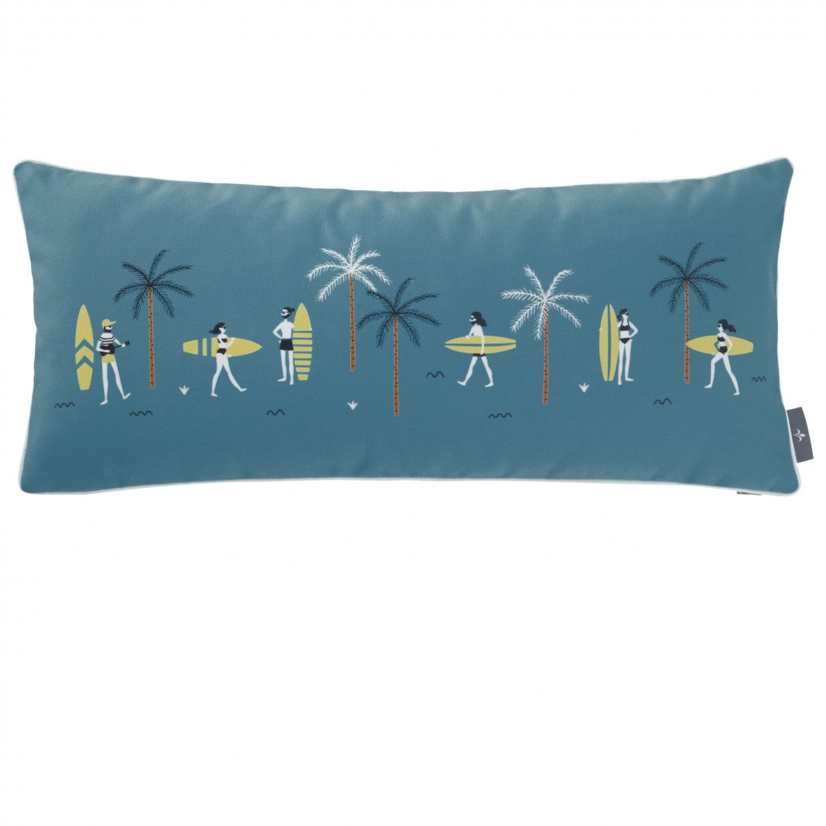 coussin surfeurs velours made in france, france