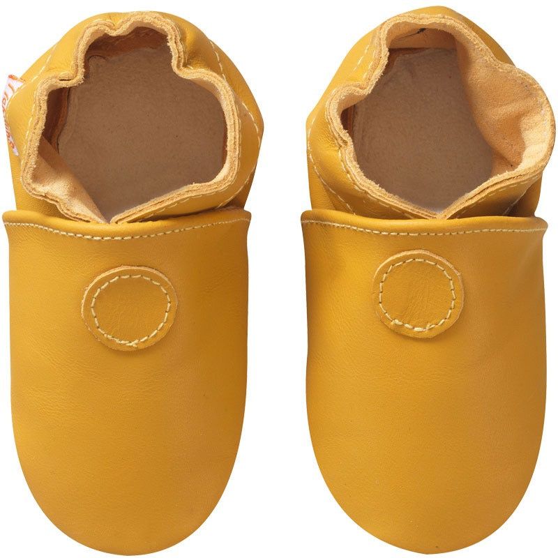 Cagoule doublure coton jaune moutarde bébé garçon