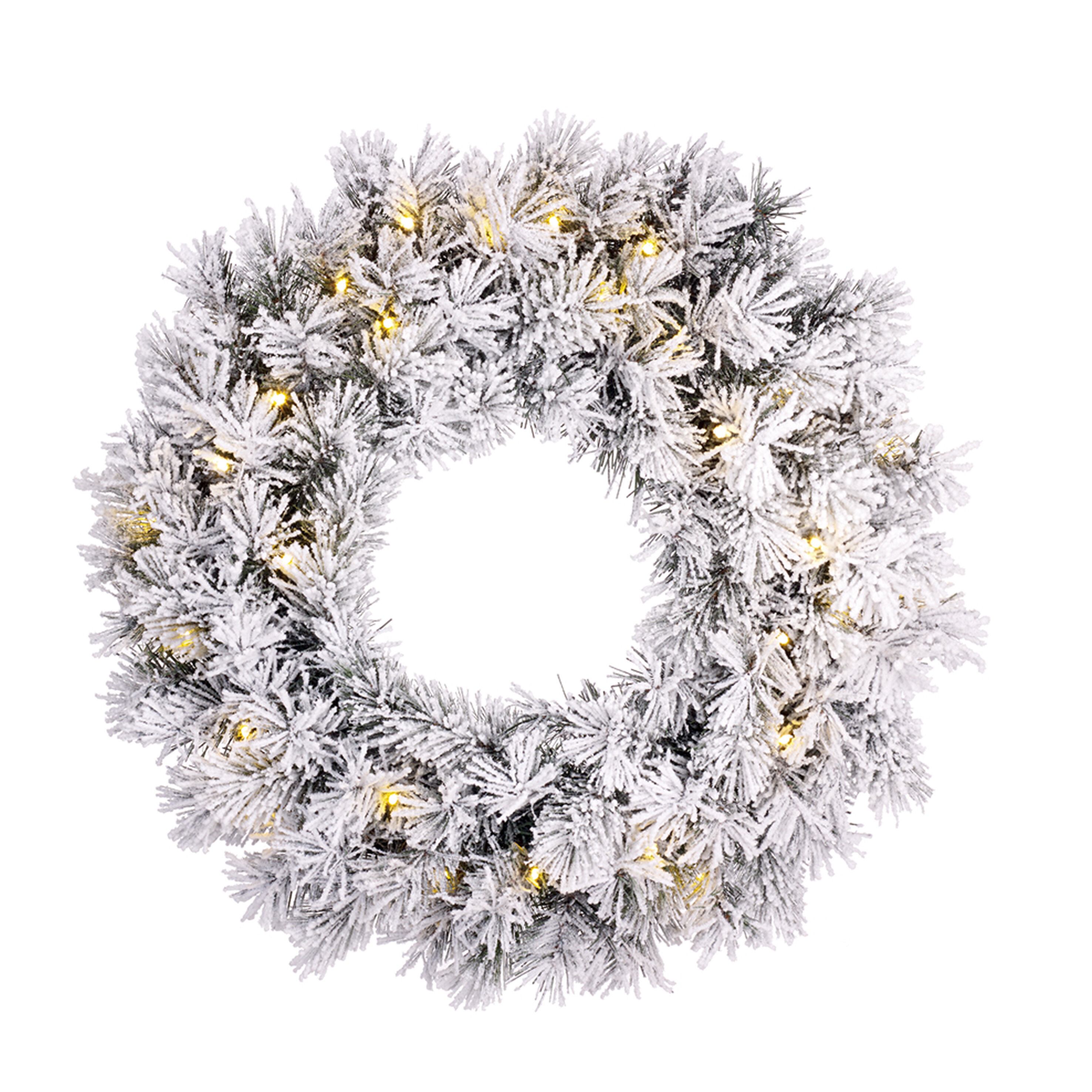 Couronne de Noël avec LED DINSMORE, BLACK BOX TREES