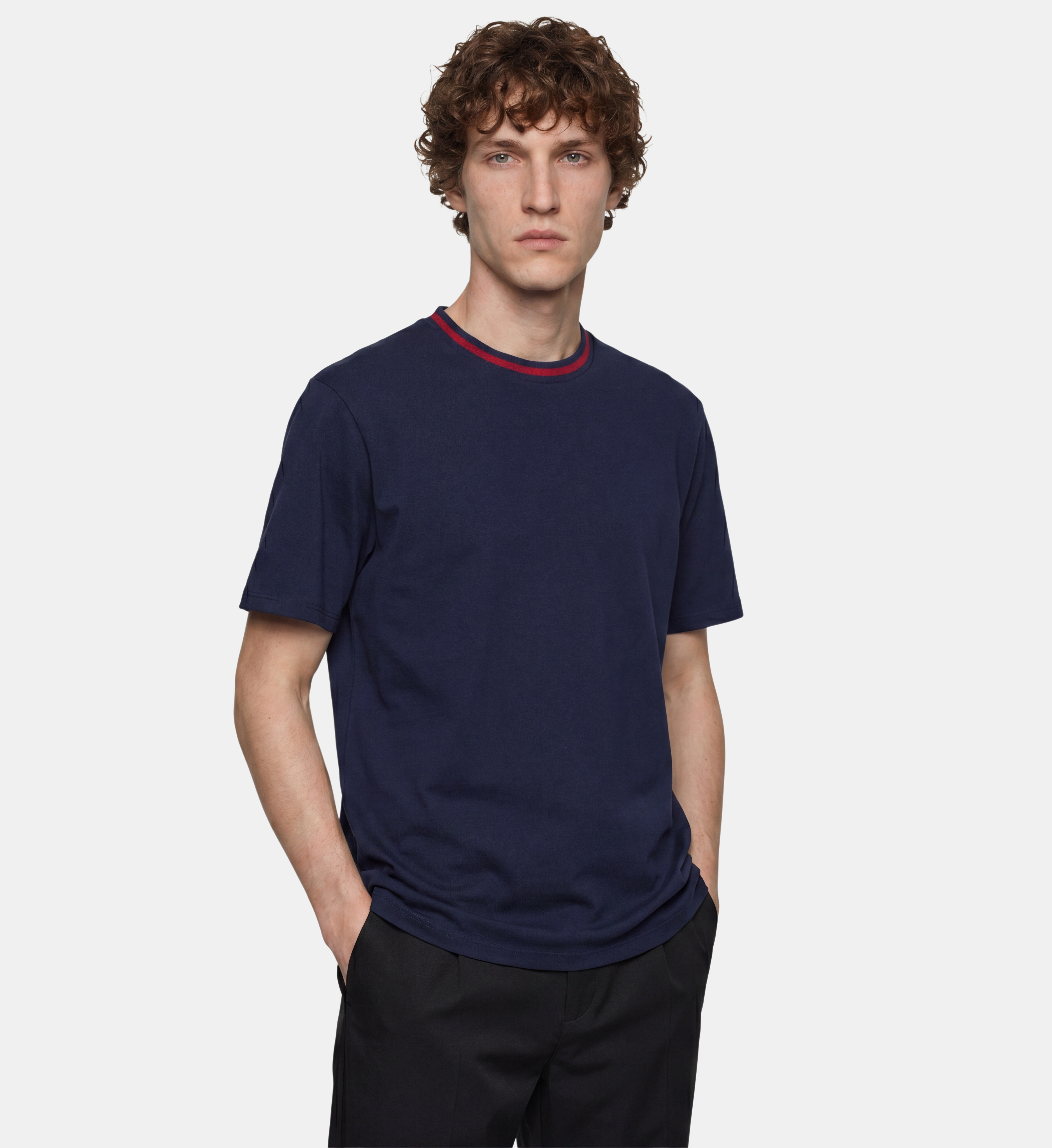 T-shirt tibbing droit coton, GALERIES LAFAYETTE