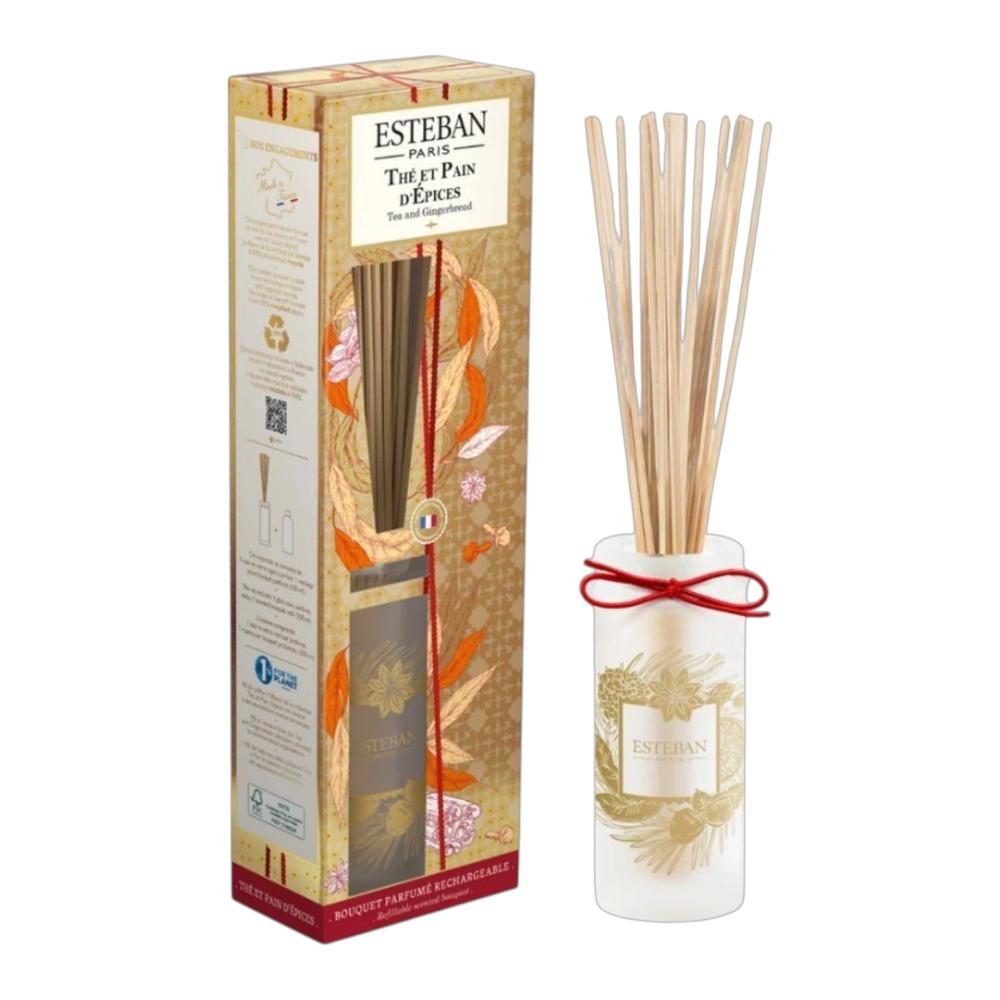 Parfum d'intérieur - Bouquet parfumé Thé et pain d'épices 100 ml, ESTEBAN