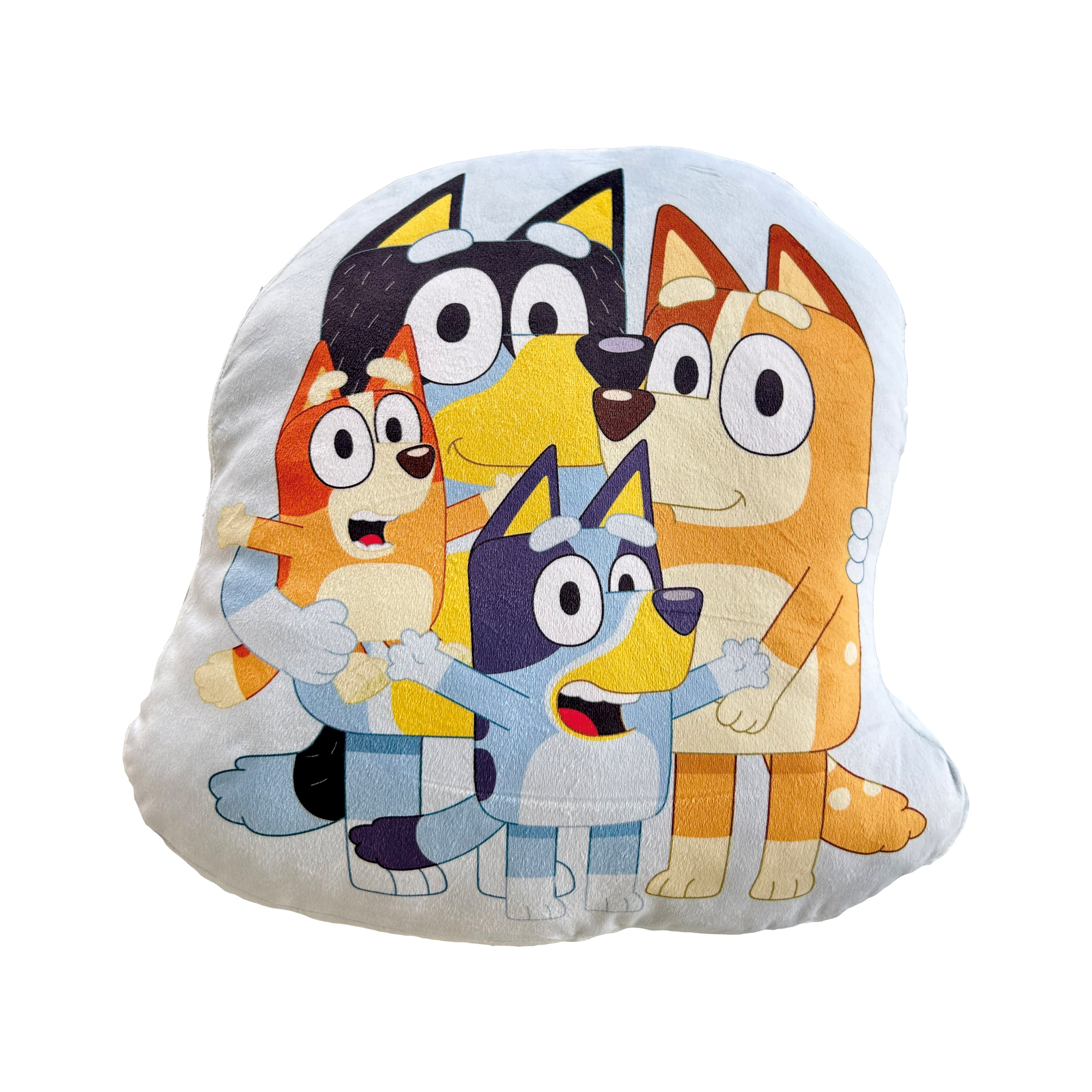 Coussin forme imprimé 100% Polyester, FAMILY, BLUEY