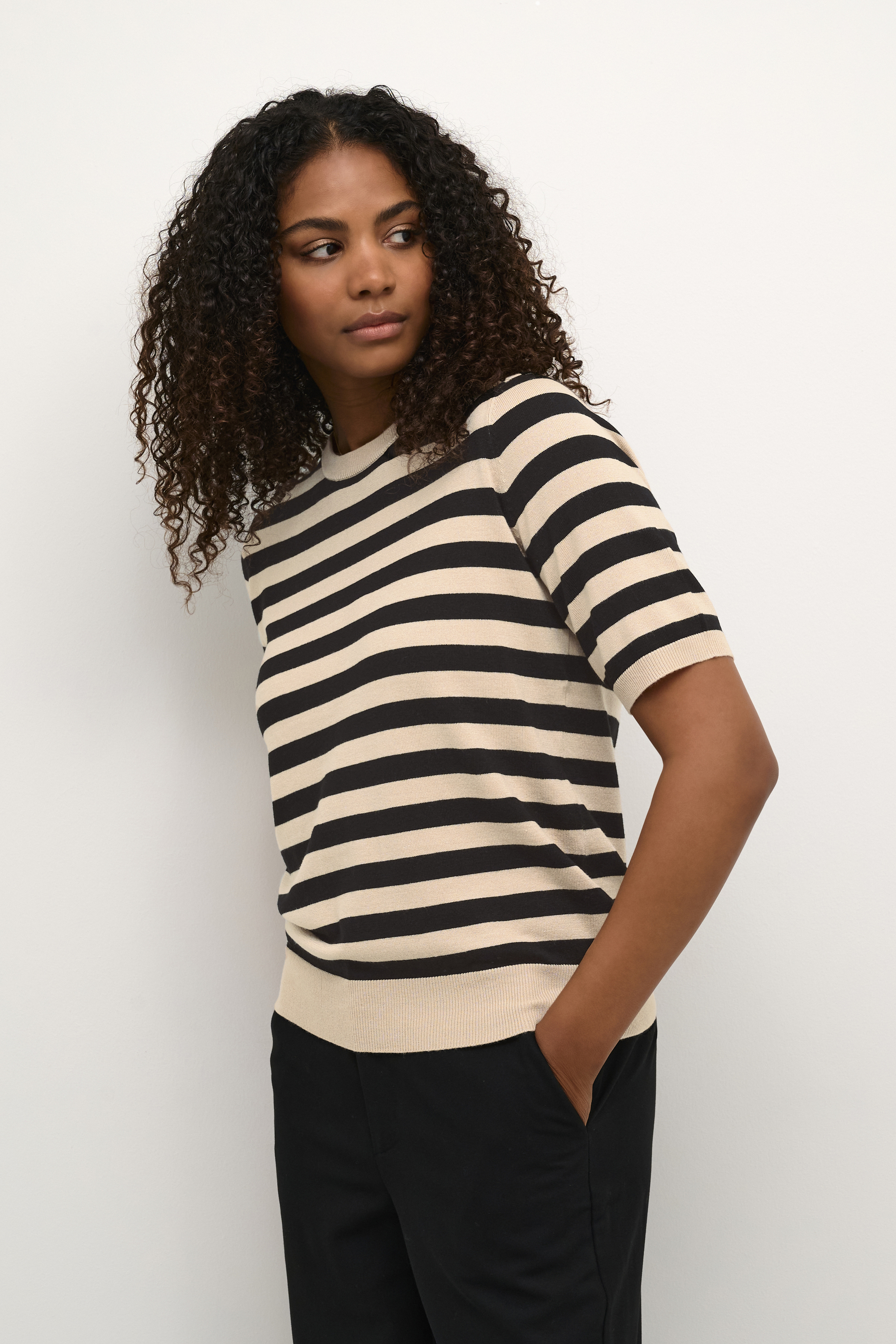 Knitted pullover, KAFFE