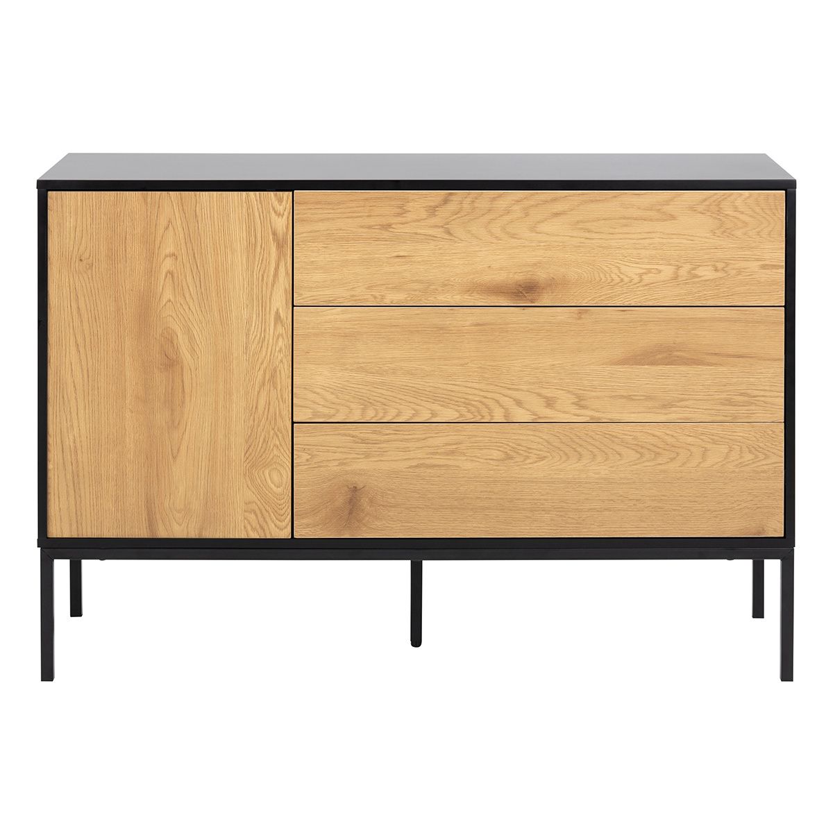 buffet bas industriel metal et bois tresca