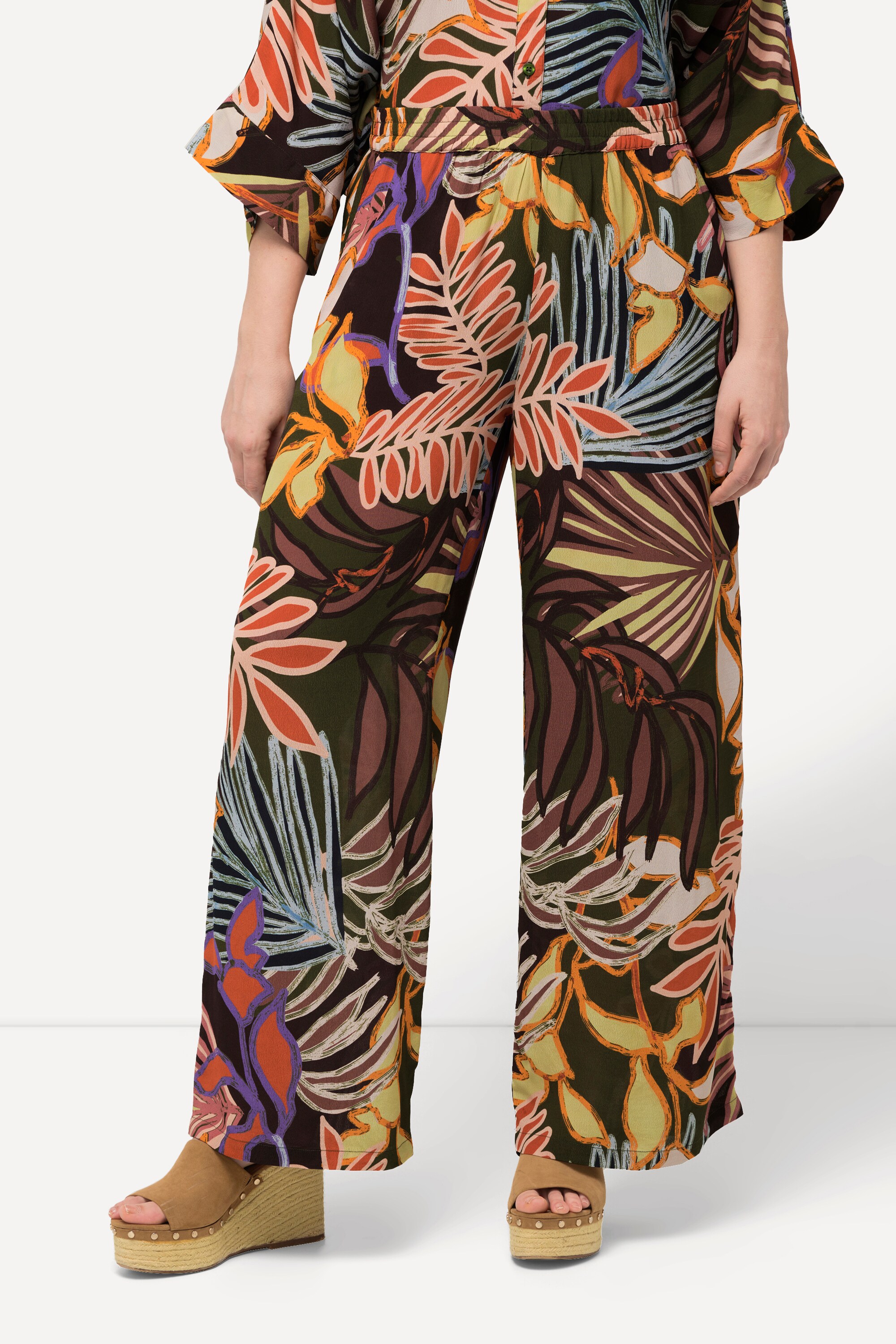 Pantalon coton vert foncé - RUMILLY