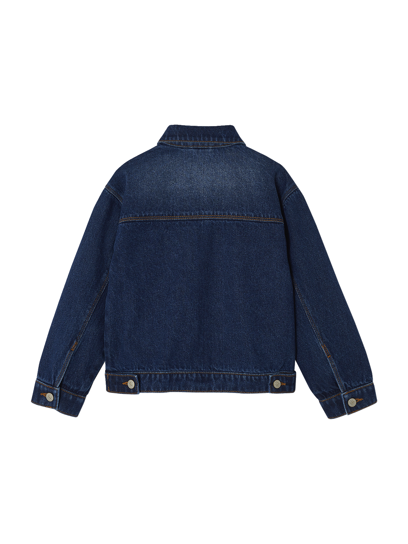 Veste En Jean Fille Oversize - Style Décontracté Avec Grandes Poches - 100% Coton