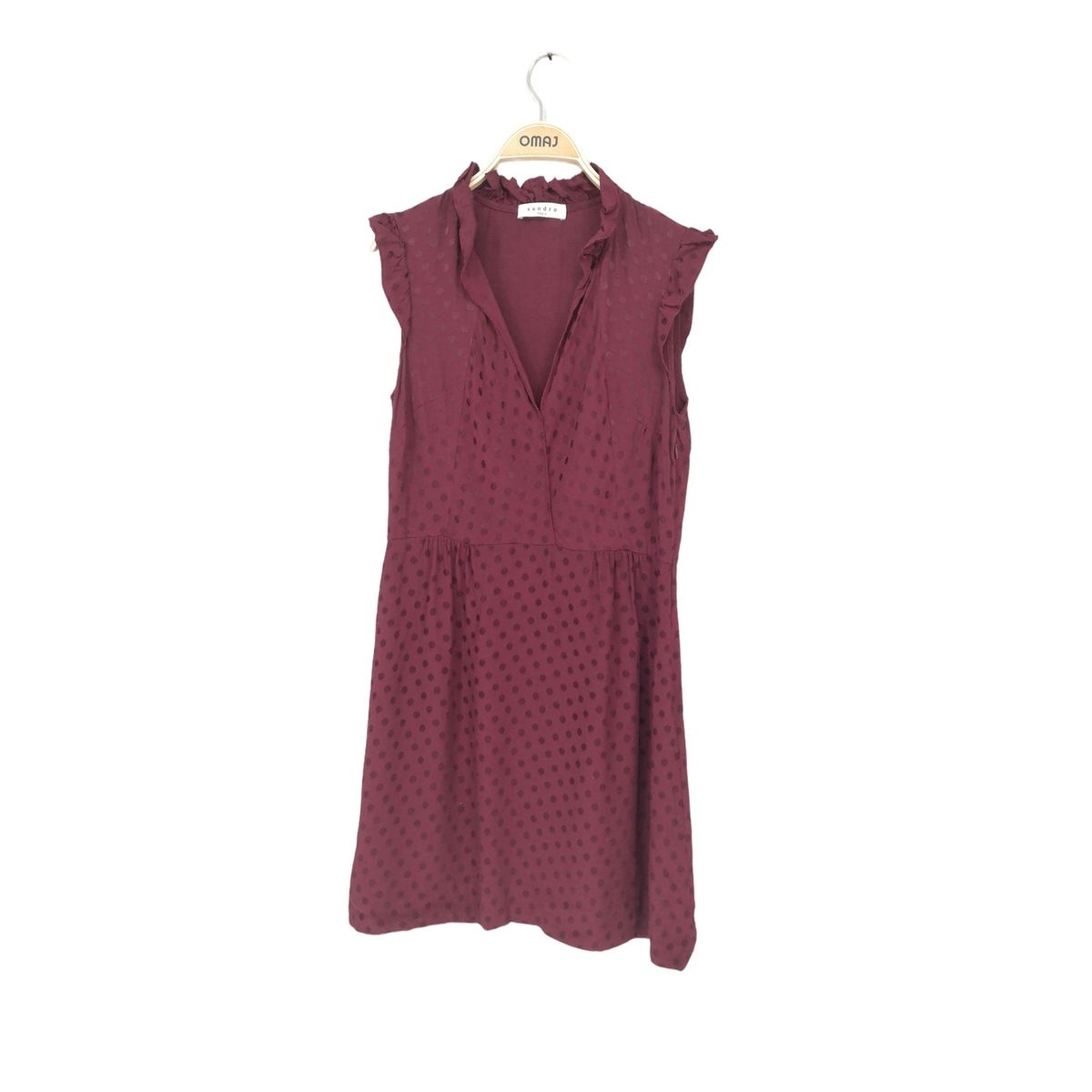 Robe discount sandro bordeaux