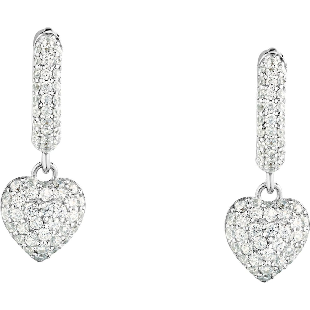 Boucles d'oreilles en Zircon/cubic Zirconia/recycled Silver 925/1000 et Zircon, MORELLATO